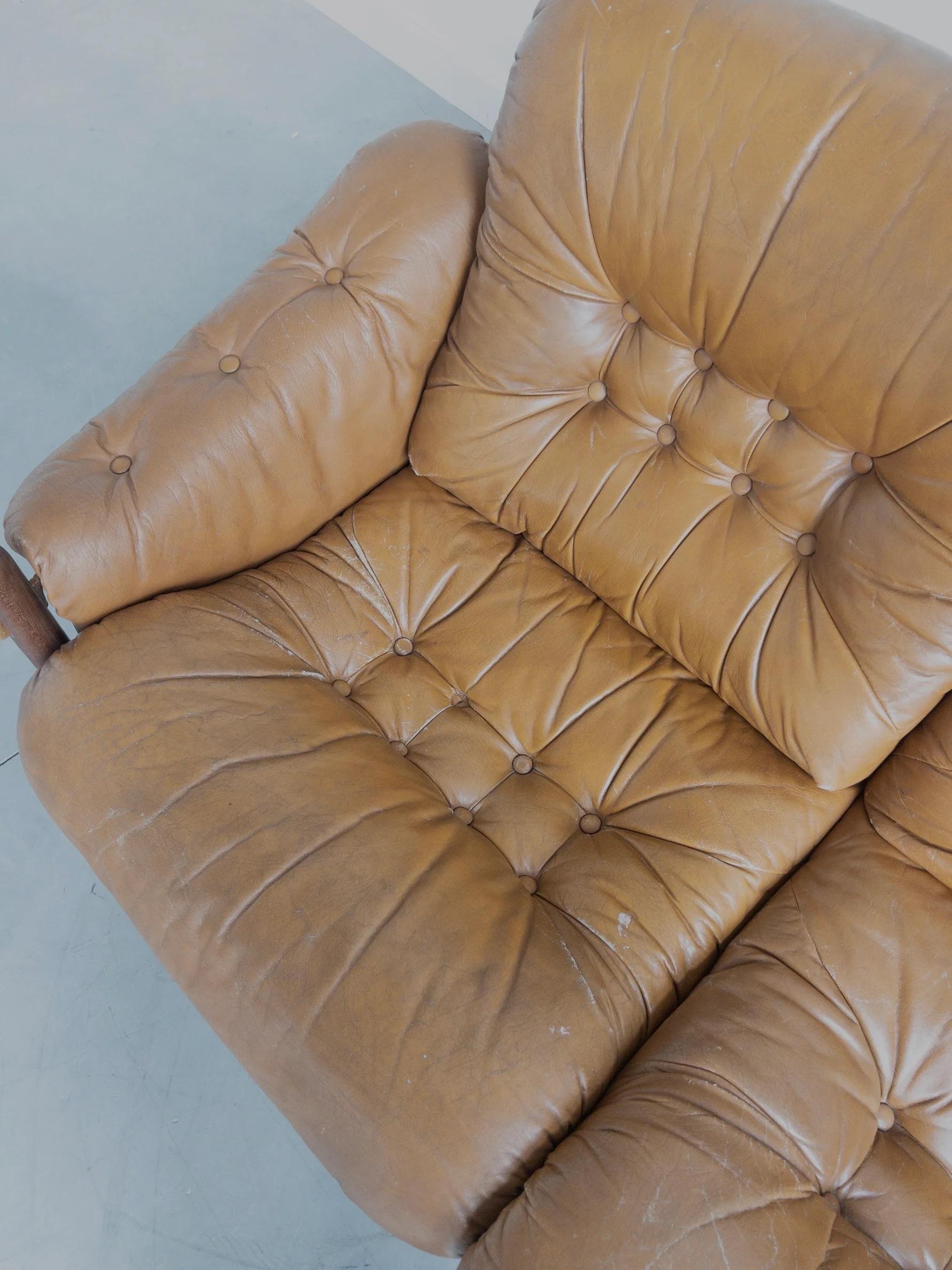 Loveseat Illona de Arne Norell para Scanform, Columbia Colombiano en venta