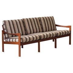 Illum Wikkelsø 3-Sitzer Sofa für Eilersen, Dänemark 1960er Jahre