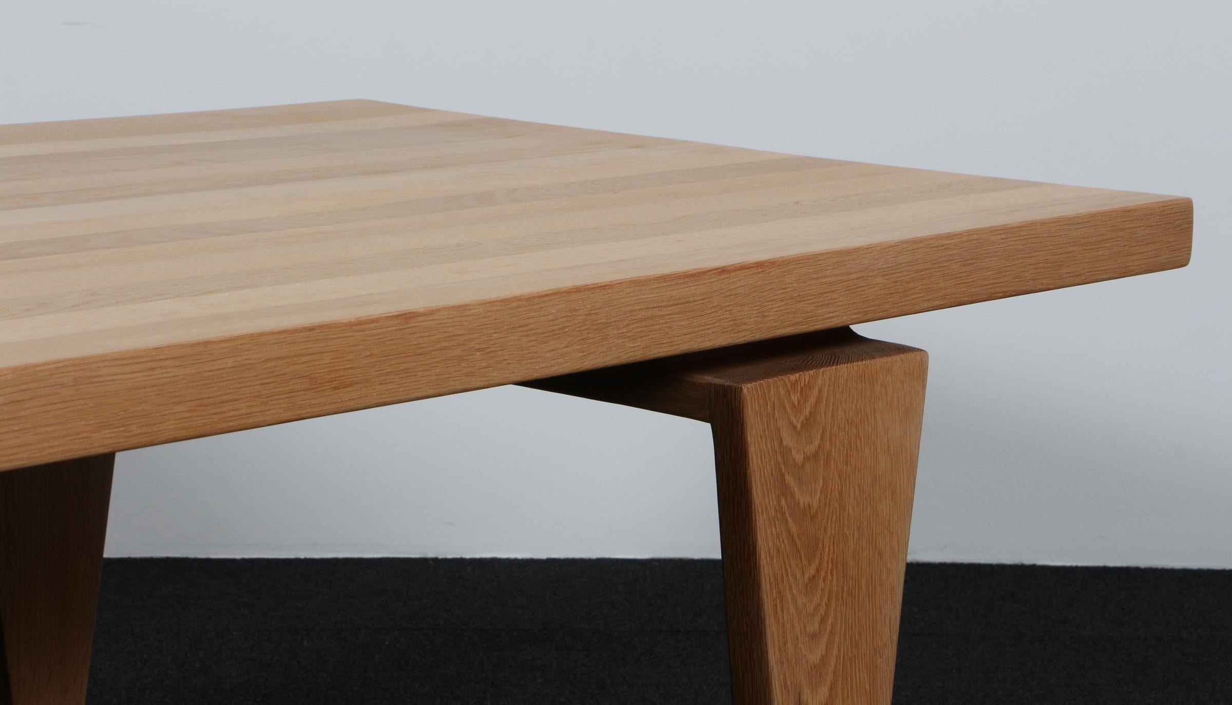Danish Illum Wikkelsø Coffee Table in oak For Sale