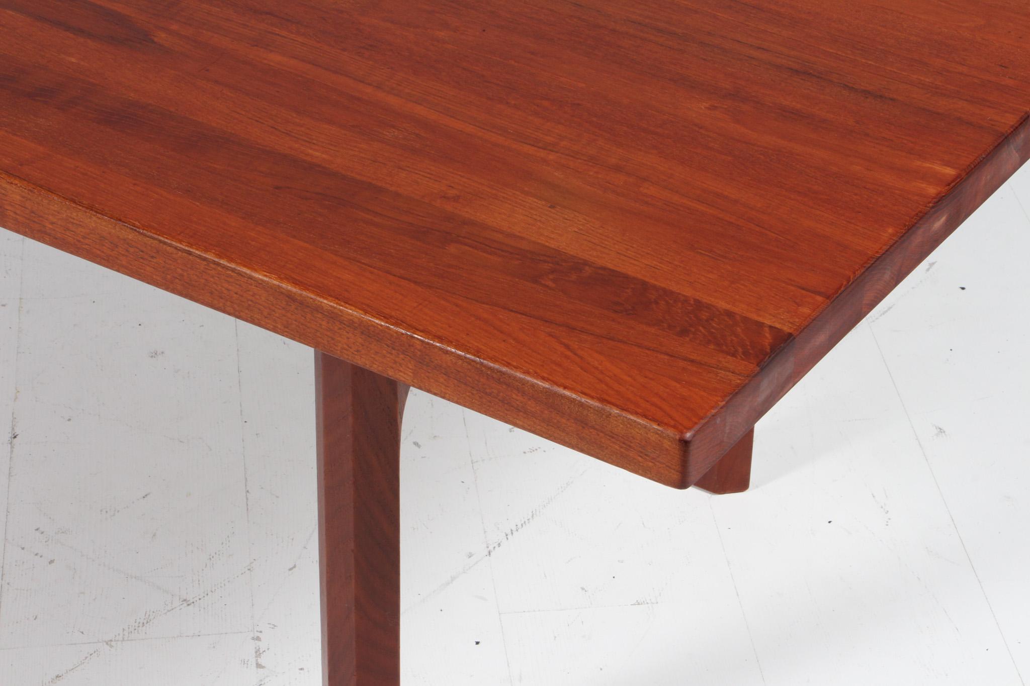 Scandinave moderne Table basse Illum Wikkelsø en teck en vente