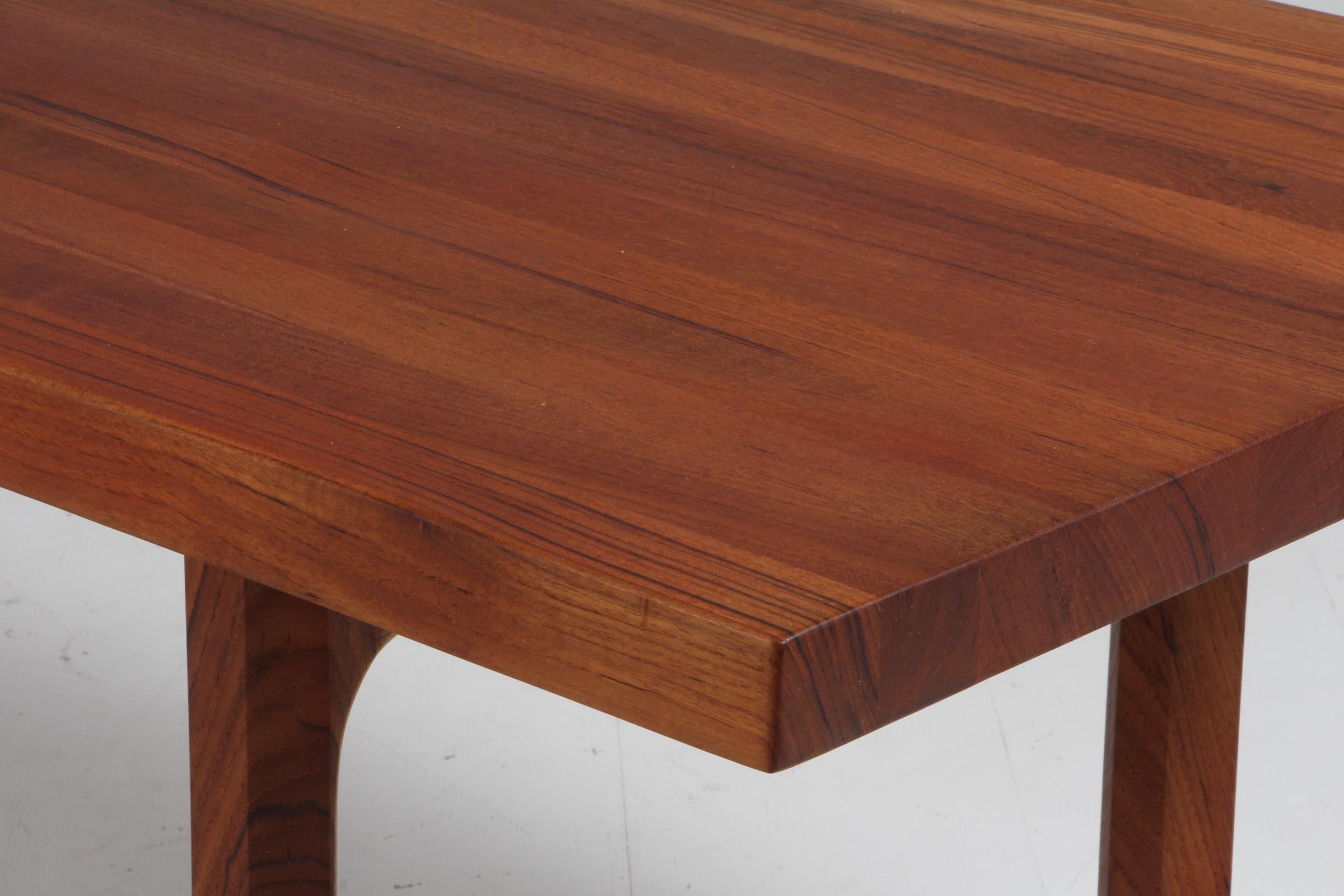 Danish Illum Wikkelsø Coffee Table in Teak