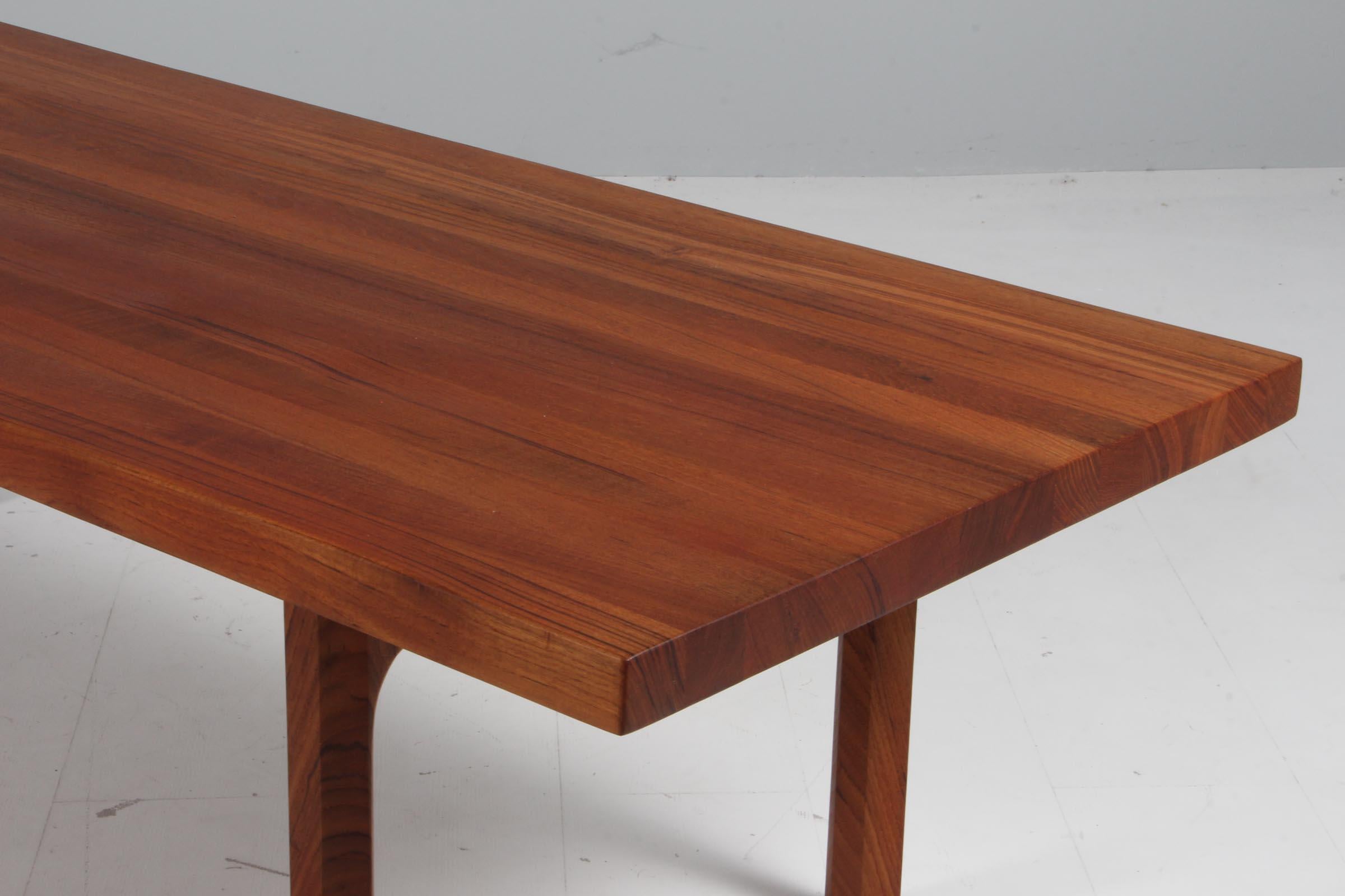 Mid-20th Century Illum Wikkelsø Coffee Table in Teak