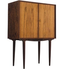 Illum Wikkelsø Cabinet de bar en bois de rose danois