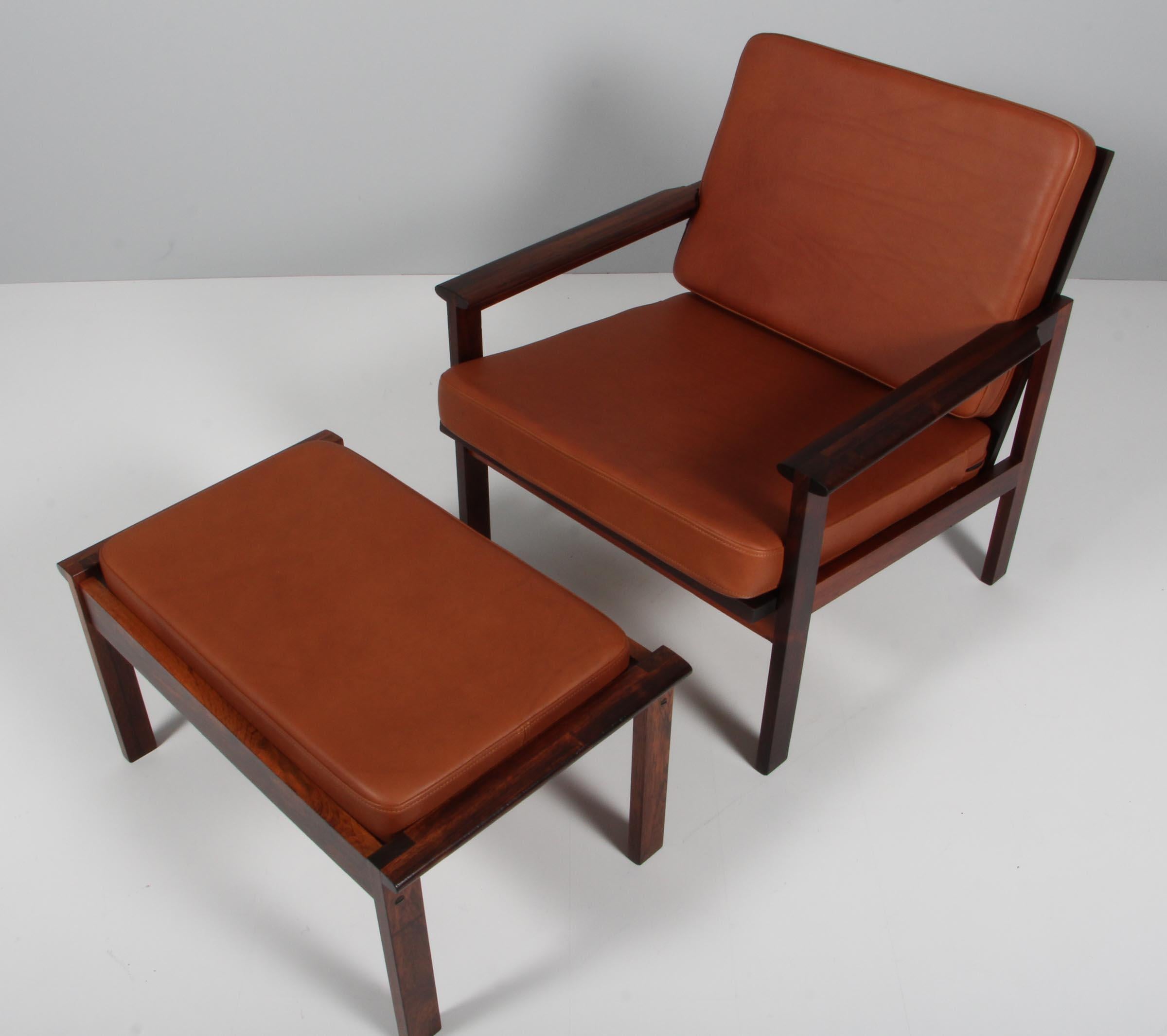Danish Illum Wikkelsø for N. Eilersen Lounge Chair