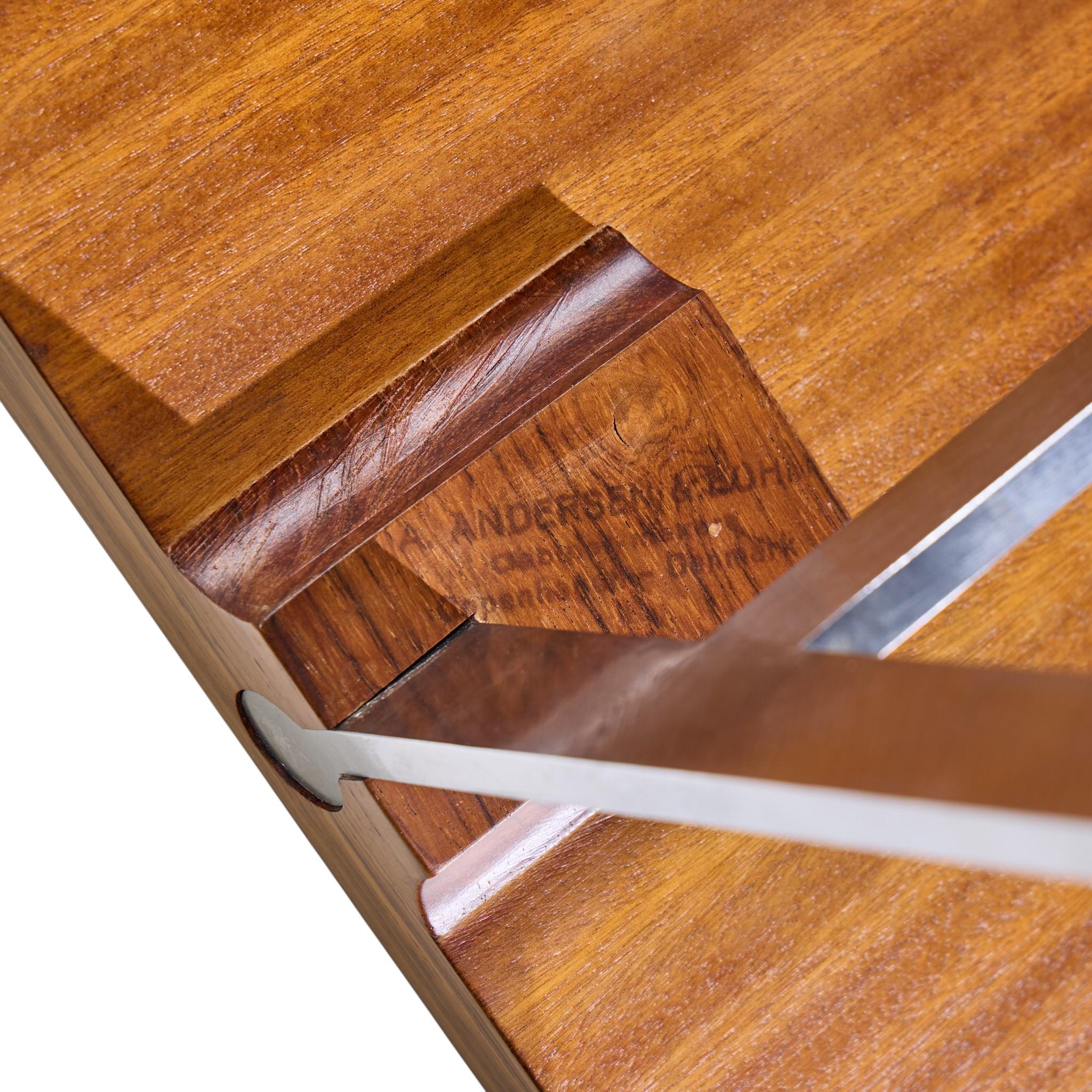 Illum Wikkelsø for Søren Willadsen Møbelfabrik Mid Century Rosewood Coffee Table For Sale 3