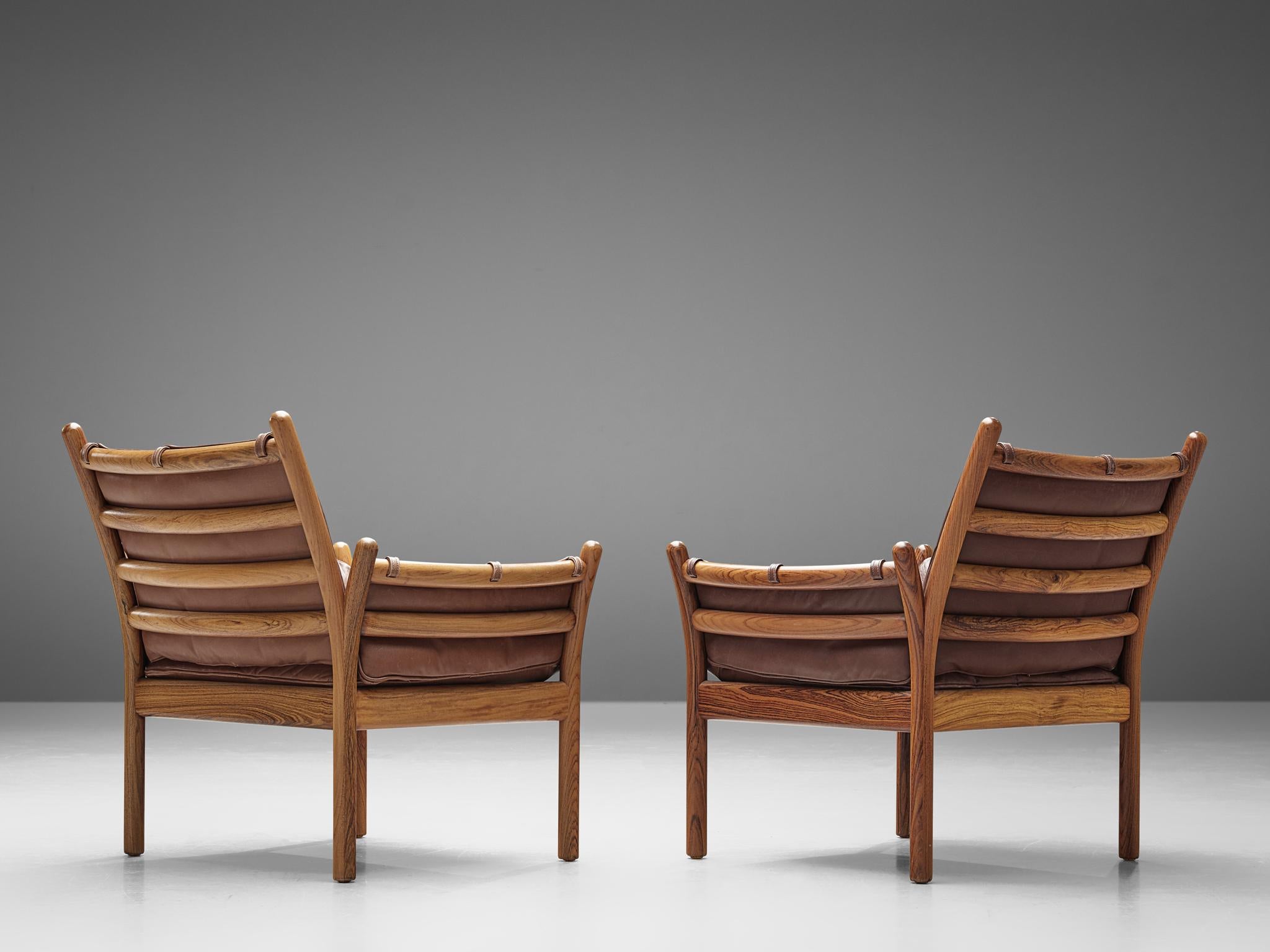 Mid-Century Modern Illum Wikkelsø 'Genius' Chairs