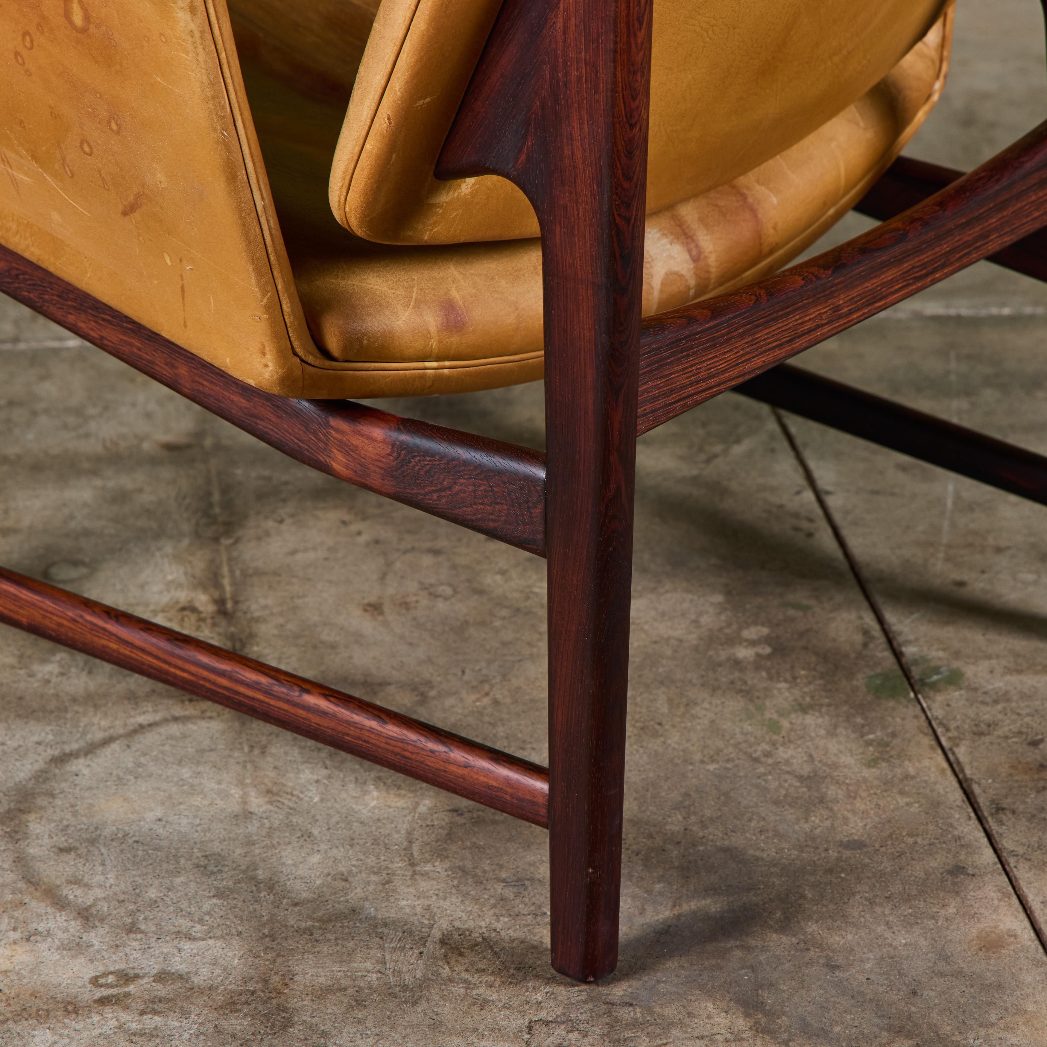 Illum Wikkelsø Sillón de cuero para Aarhus en venta 7