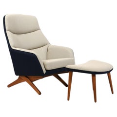 Fauteuil Illum Wikkelsø pour Mikael Laursen, années 1960 / Rembourrage neuf !