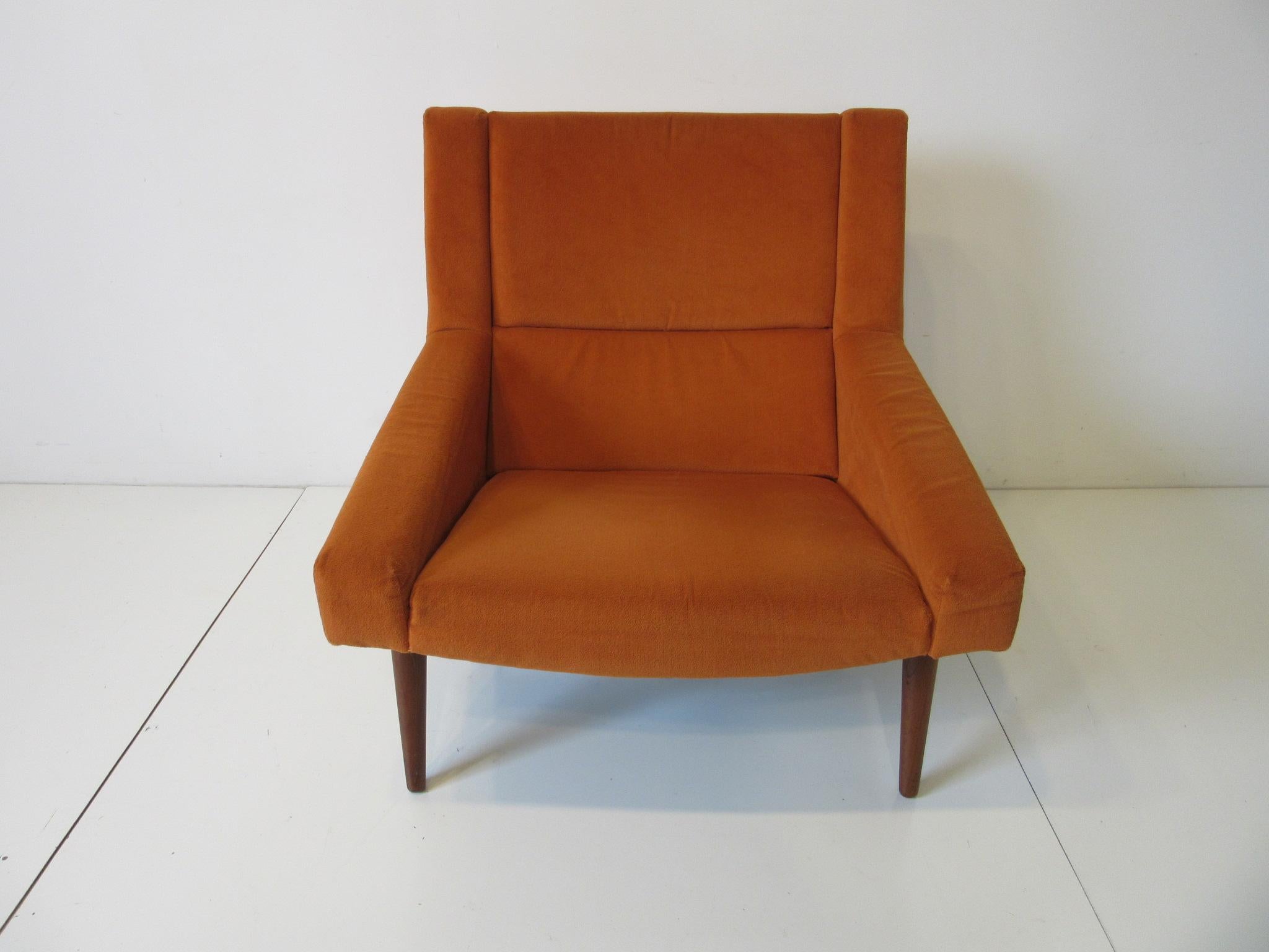 Illum Wikkelsø Lounge Chair for Soren Willadsen, Denmark In Good Condition In Cincinnati, OH