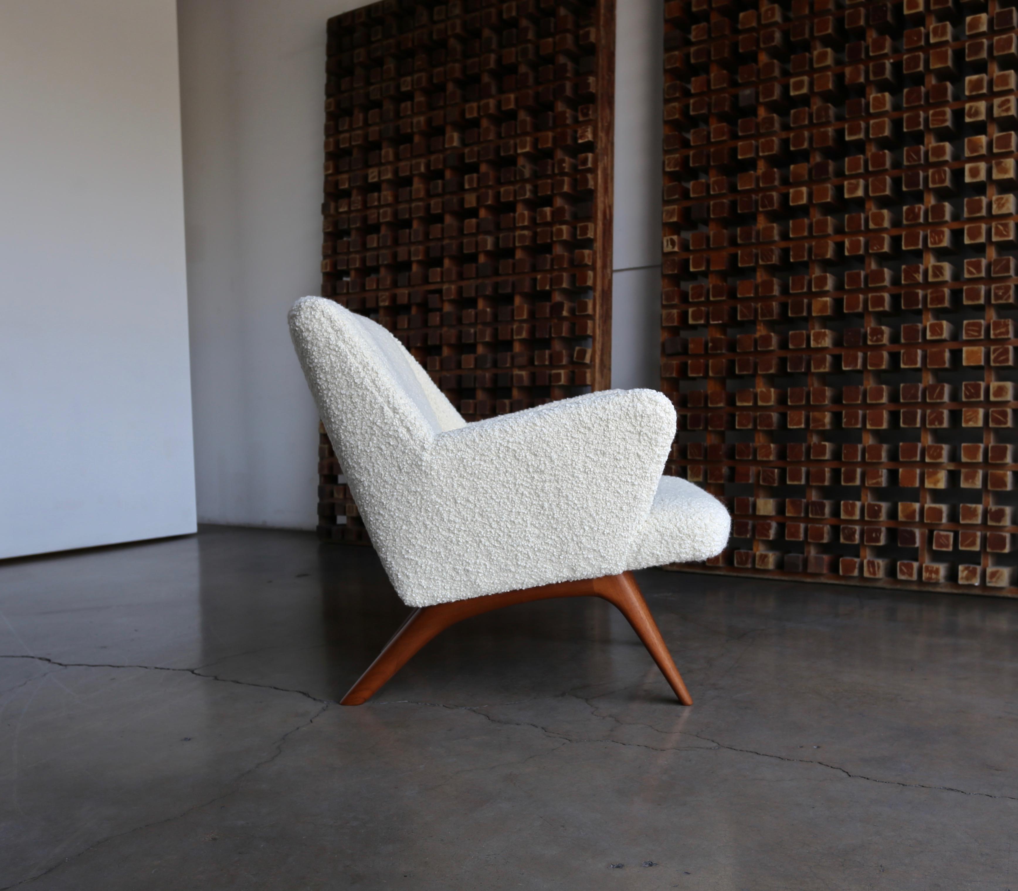 Illum Wikkelsø Lounge Chairs for A. Mikael Laursen & Søn, circa 1960 1