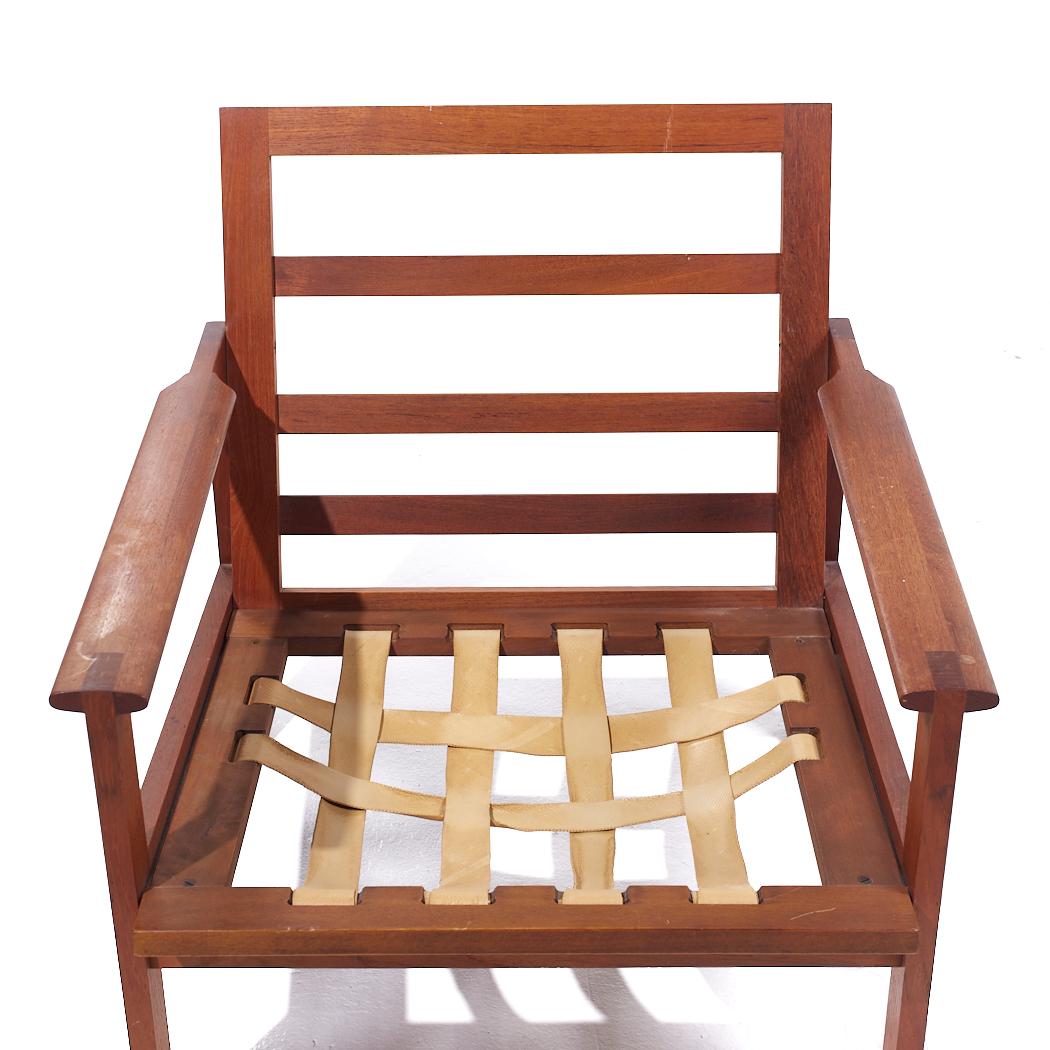 Illum Wikkelsø Niels Eilersen Capella Model No. 4 MCM - Sedie in teak - Coppia in vendita 5