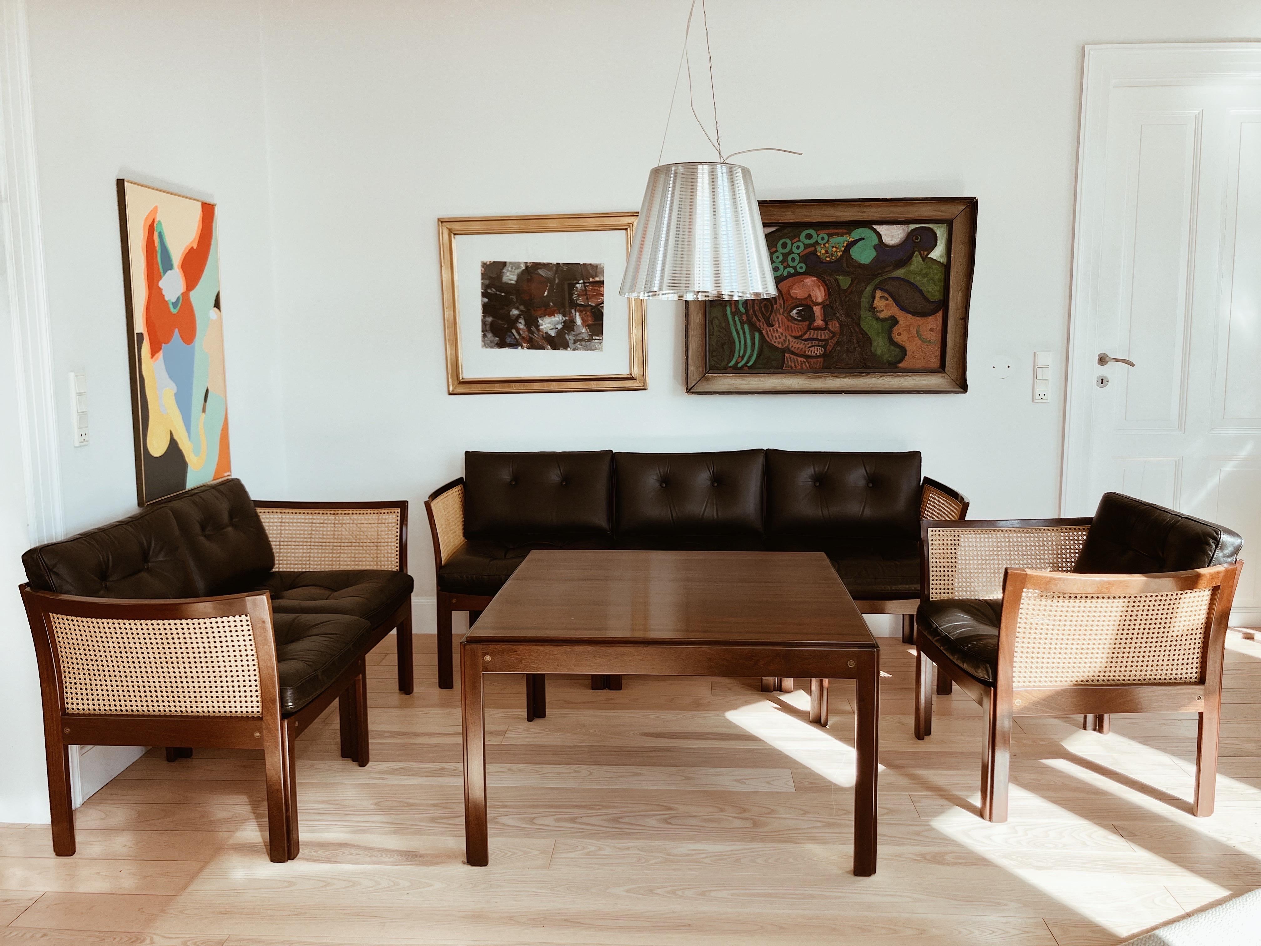 Mid-Century Modern Illum Wikkelsø - Plexus living room set 