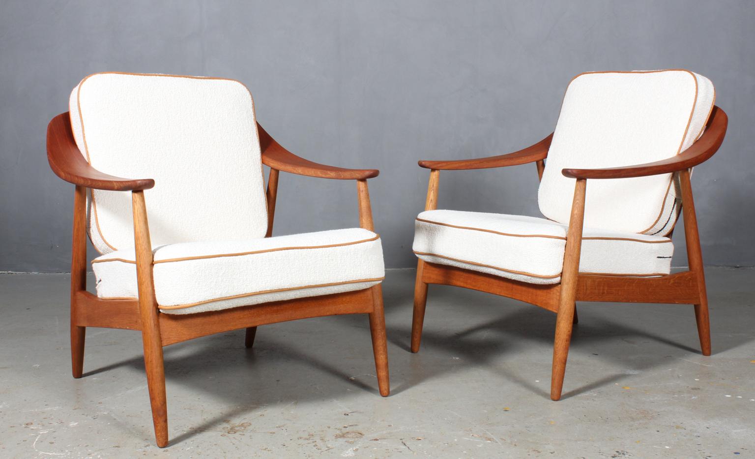 Mid-20th Century Illum Wikkelsø Set of Lounge Chairs