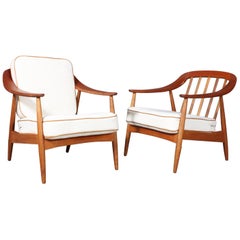 Illum Wikkelsø Set of Lounge Chairs