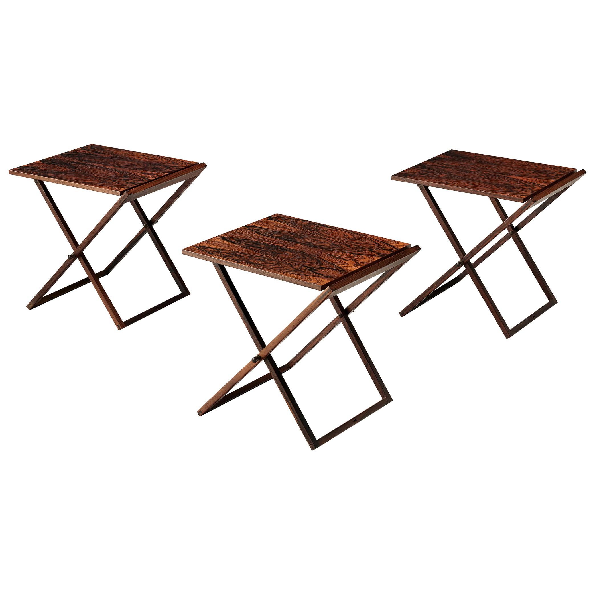 Illum Wikkelsø Set of Three-Side Tables