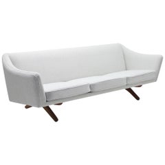 Illum Wikkelsø Sofa Modell ML-140 für A/S Michael Laursen:: Dänemark:: 1950er Jahre