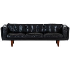 Illum Wikkelsø Sofa Model V11 by Holger Christiansen in Denmark