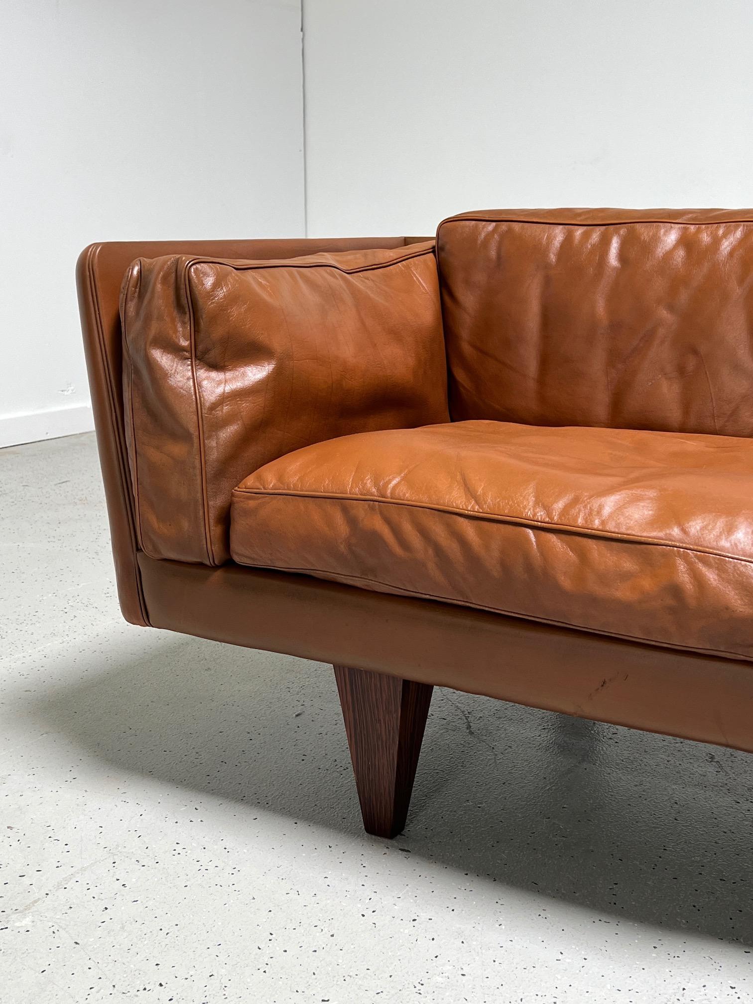 Leather Illum Wikkelsø Sofa V11 by Holger Christiansen
