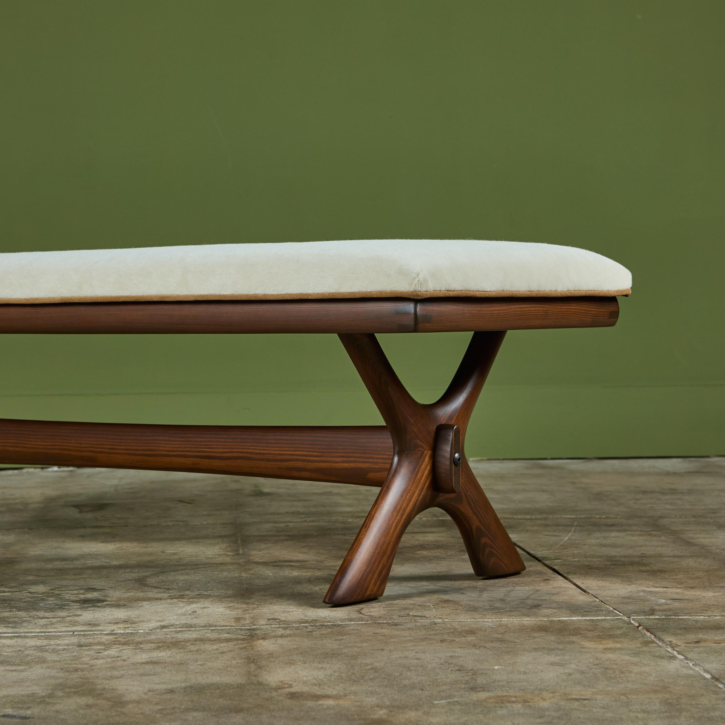 Illum Style Wikkelsø Bench Upholstering en vente 5