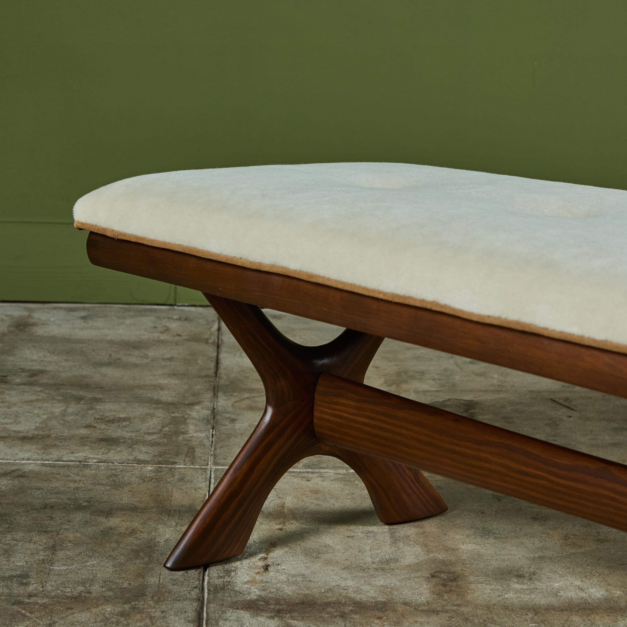 Illum Style Wikkelsø Bench Upholstering en vente 7