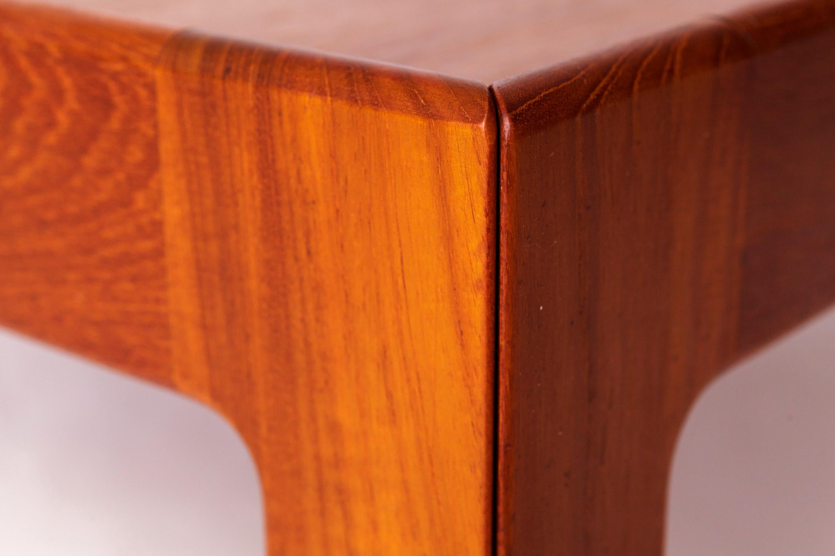 Mid-20th Century Illum Wikkelsø Teak Coffee Table – 1960s Danish Modern for Niels Eilersen For Sale