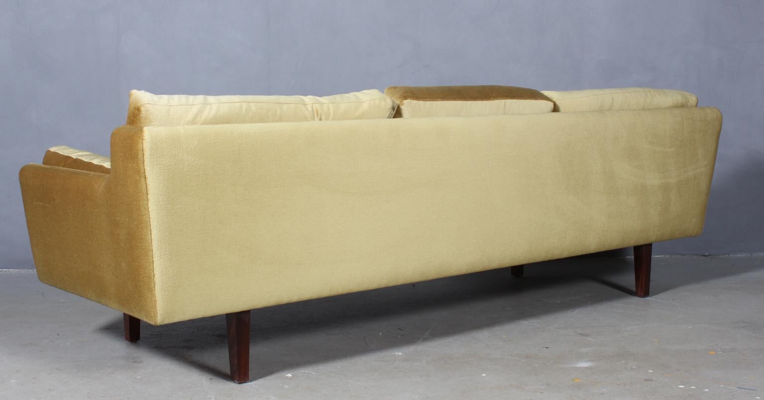 Scandinavian Modern Illum Wikkelsø Three-Seat Sofa