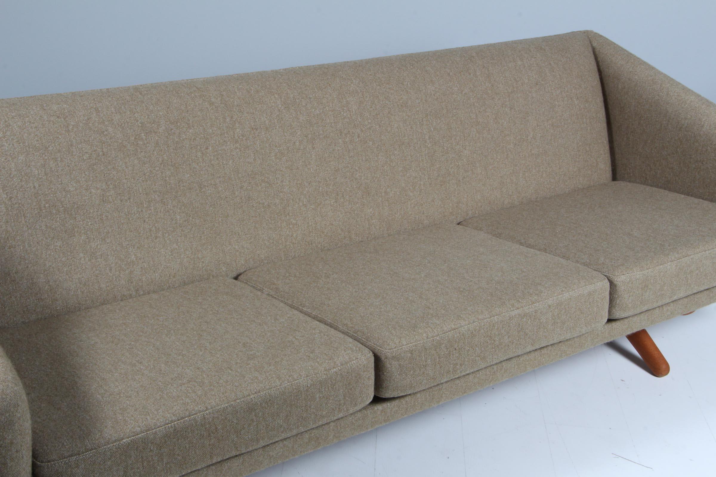 Wool Illum Wikkelsø Three-Seat Sofa, ML90