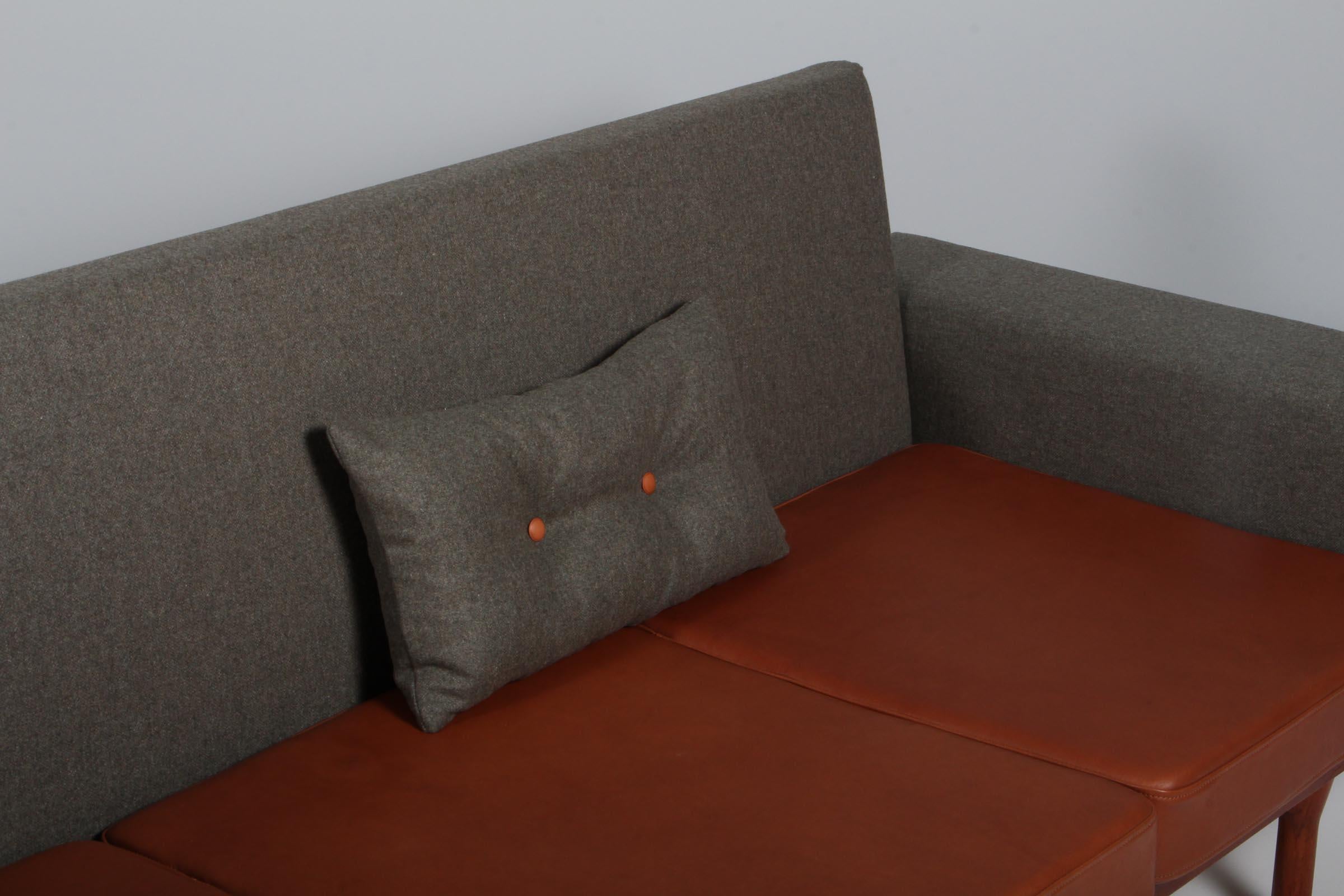Scandinavian Modern Illum Wikkelsø Three-Seat Sofa Model Australia