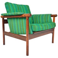 Illum Wikkelsø Wiki Lounge Chair in Rosewood