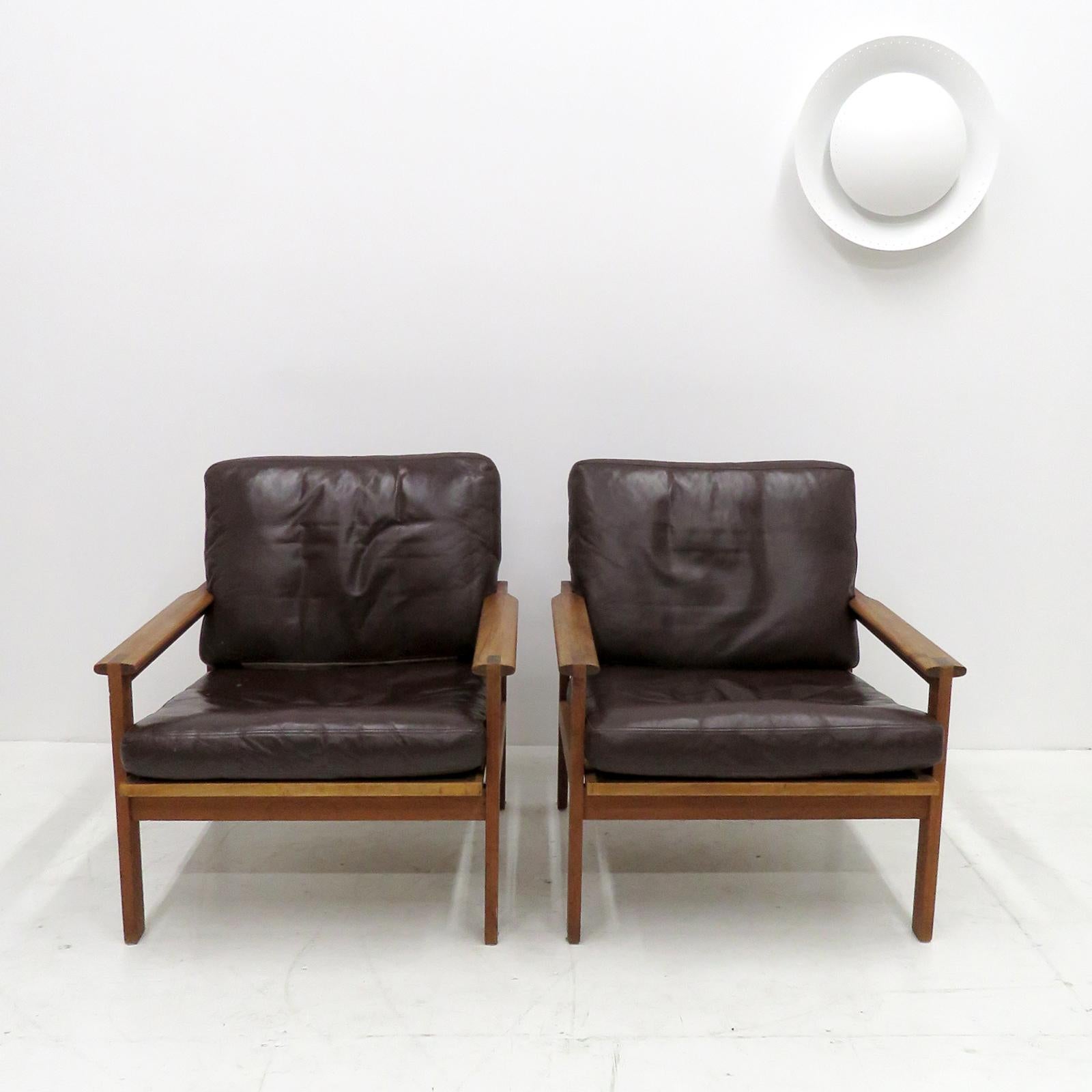 Fauteuils de la série Capella d'Illum Wikkelsøe, 1950 en vente 3