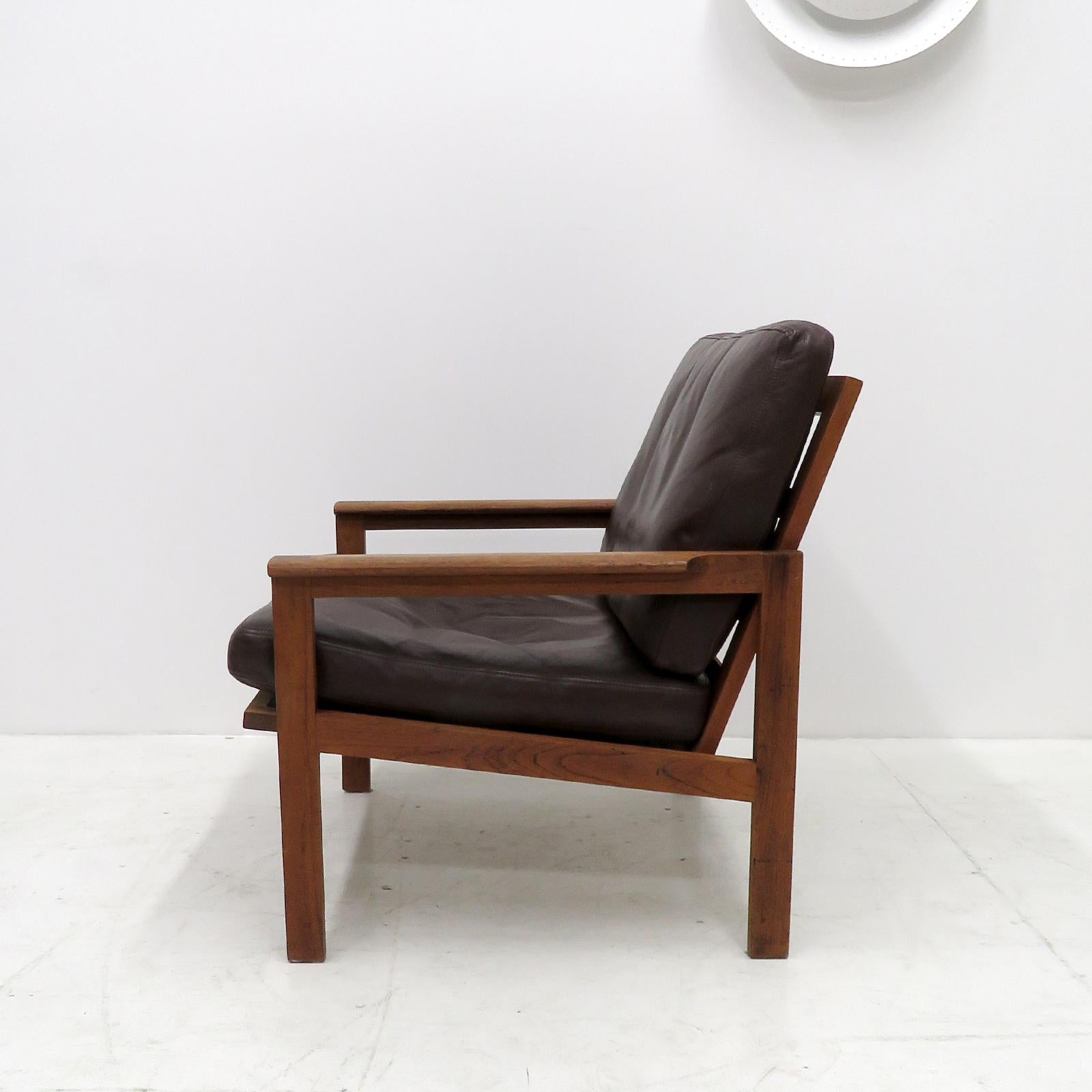Danois Fauteuils de la série Capella d'Illum Wikkelsøe, 1950 en vente