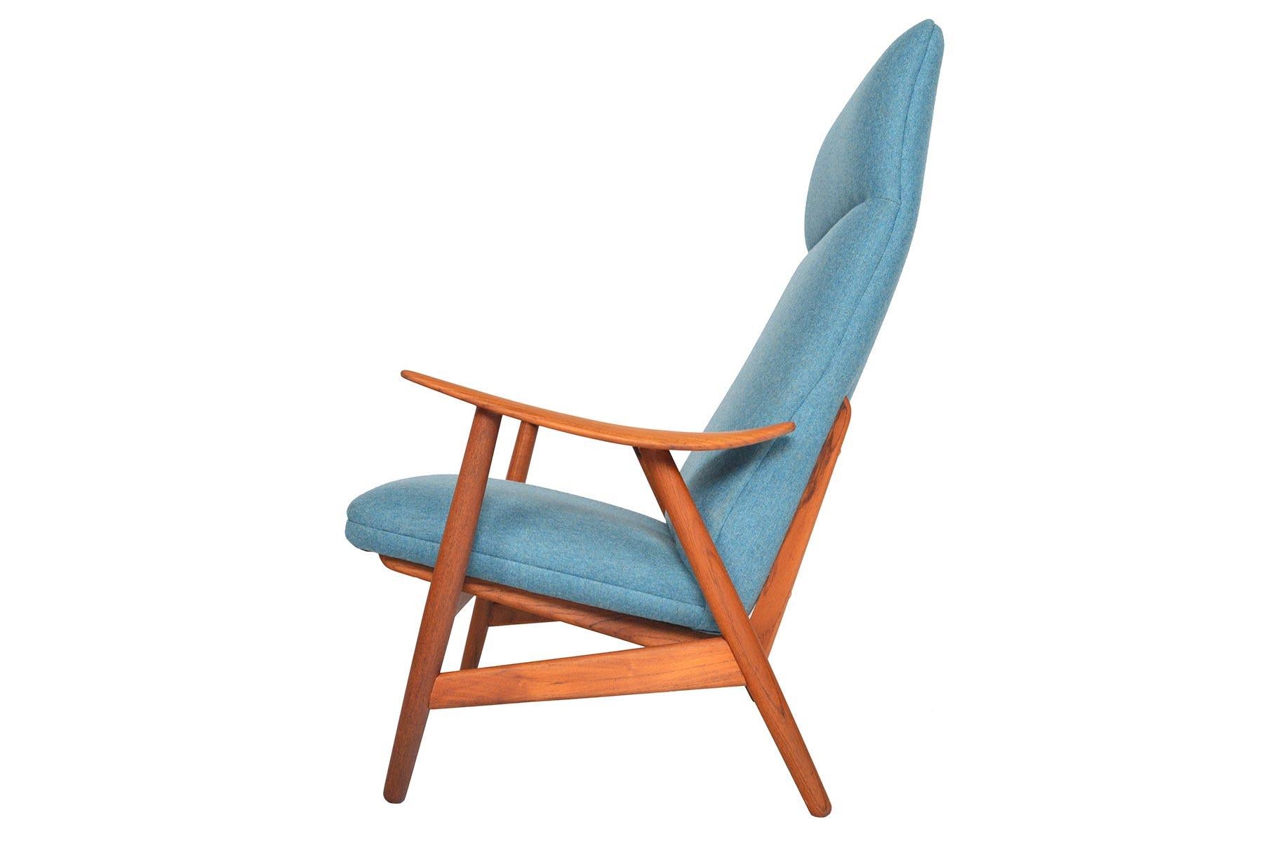 Illum Wikkelso 10H Teak Highback Lounge Chair 3