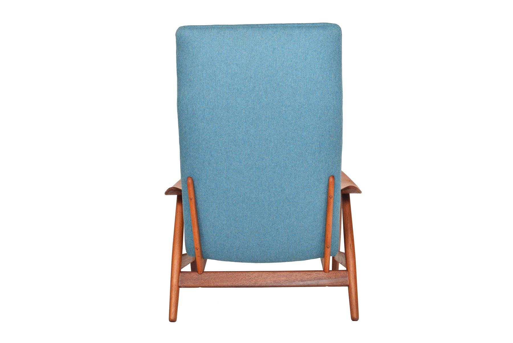 Illum Wikkelso 10H Teak Highback Lounge Chair 2
