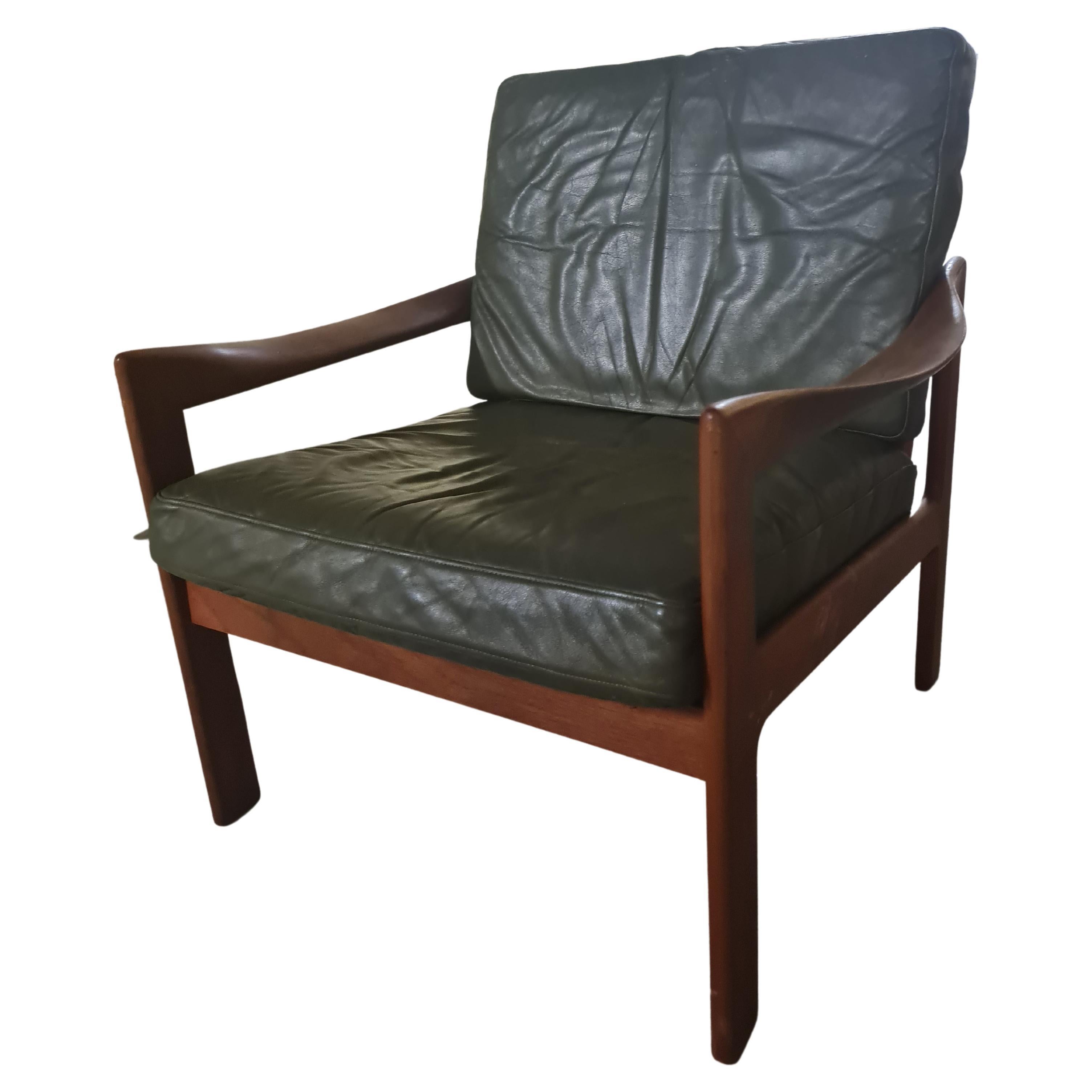 Illum Wikkelso armchair 1962 in Teak for Niels Eilersen