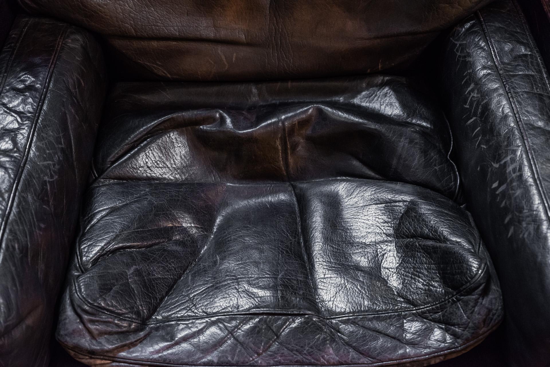 Late 20th Century Illum Wikkelso, Armchair Model V11, circa 1970, Denmark