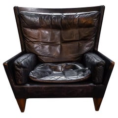 Illum Wikkelso, Armchair Model V11, circa 1970, Denmark