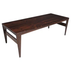 Illum Wikkelso Brazilian Rosewood Coffee Table with Tray