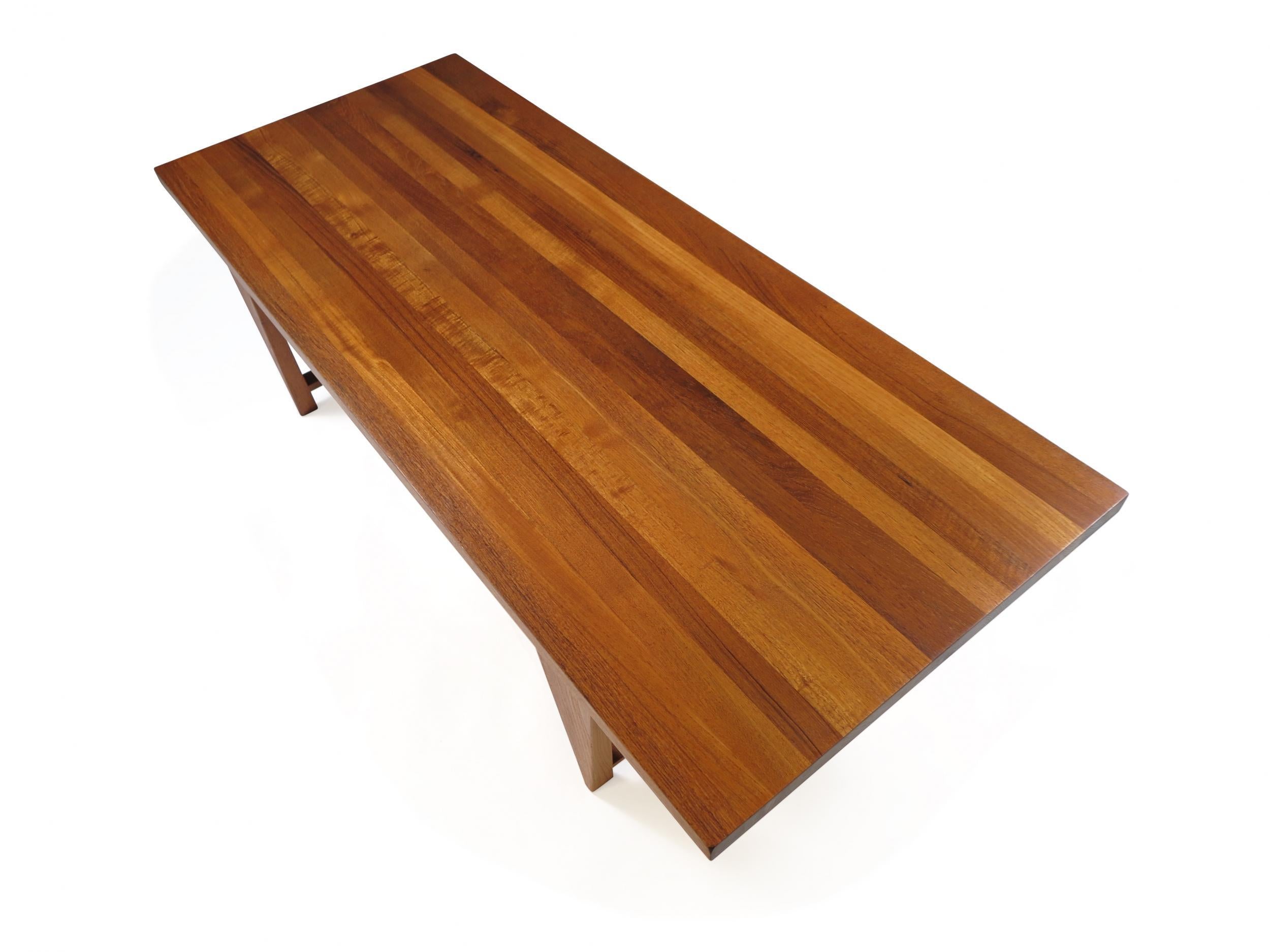 Danish Illum Wikkelso Coffee Table For Sale