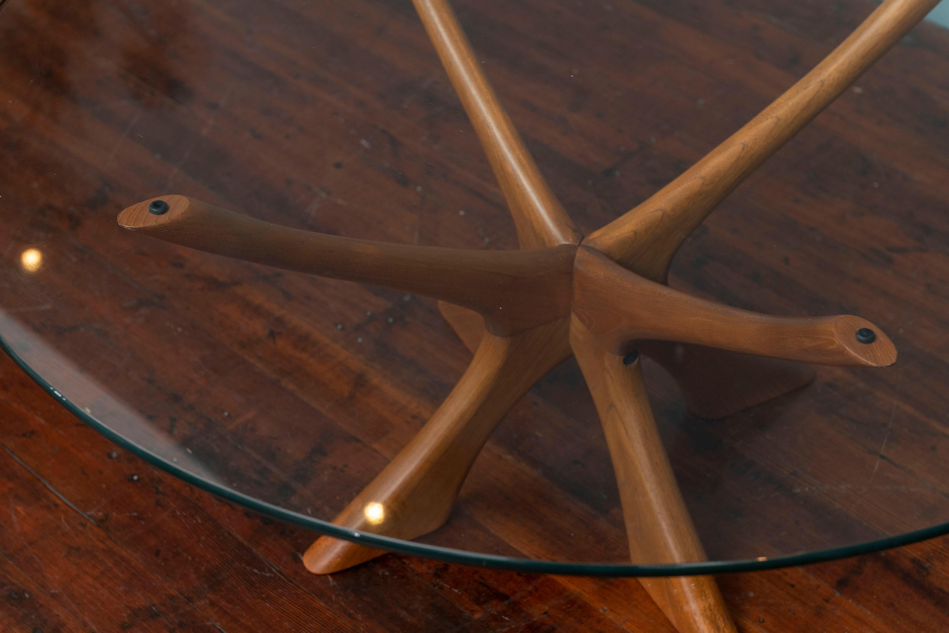 Glass Illum Wikkelso Coffee Table