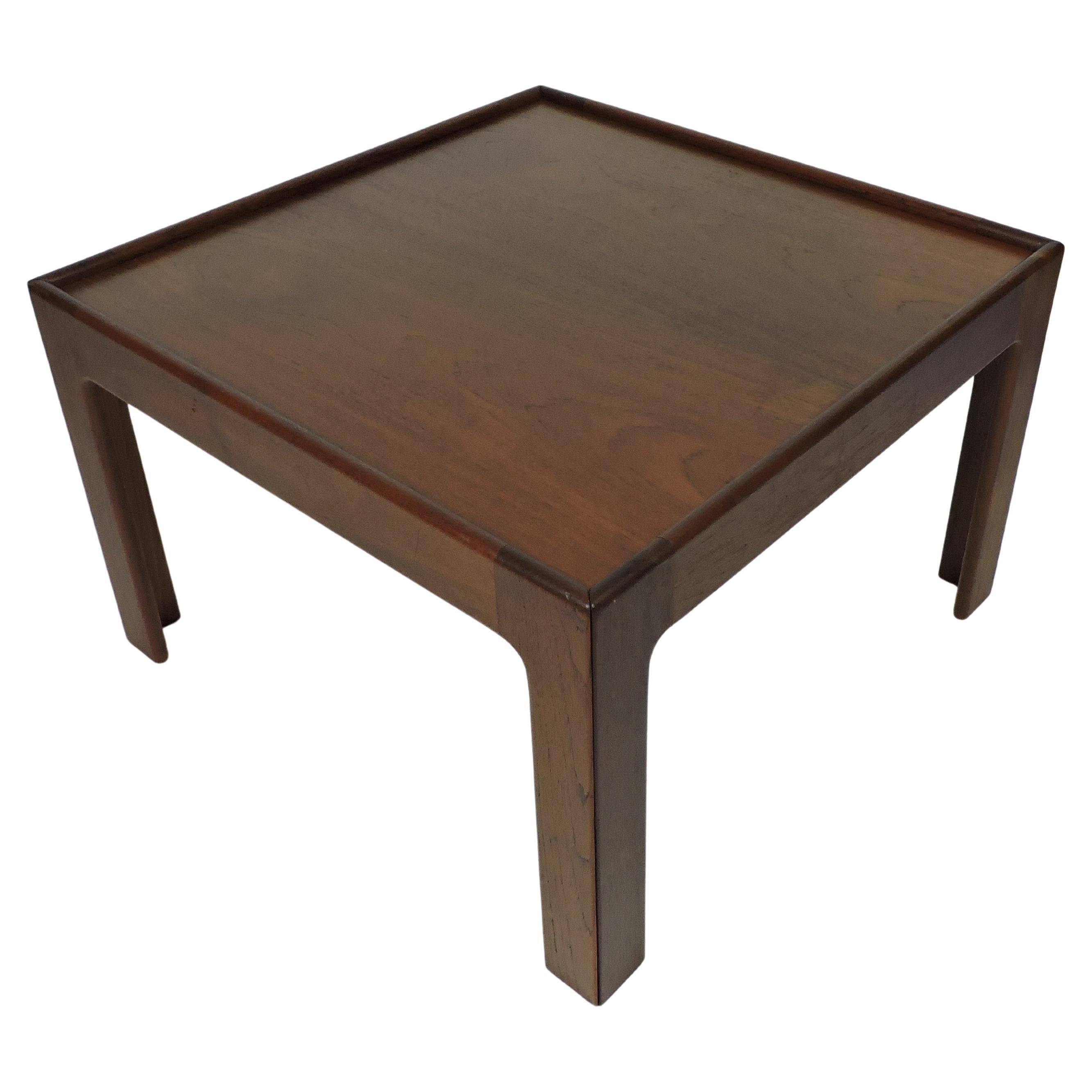 Illum Wikkelso Danish Modern Teak End Table by Neils Eilersen