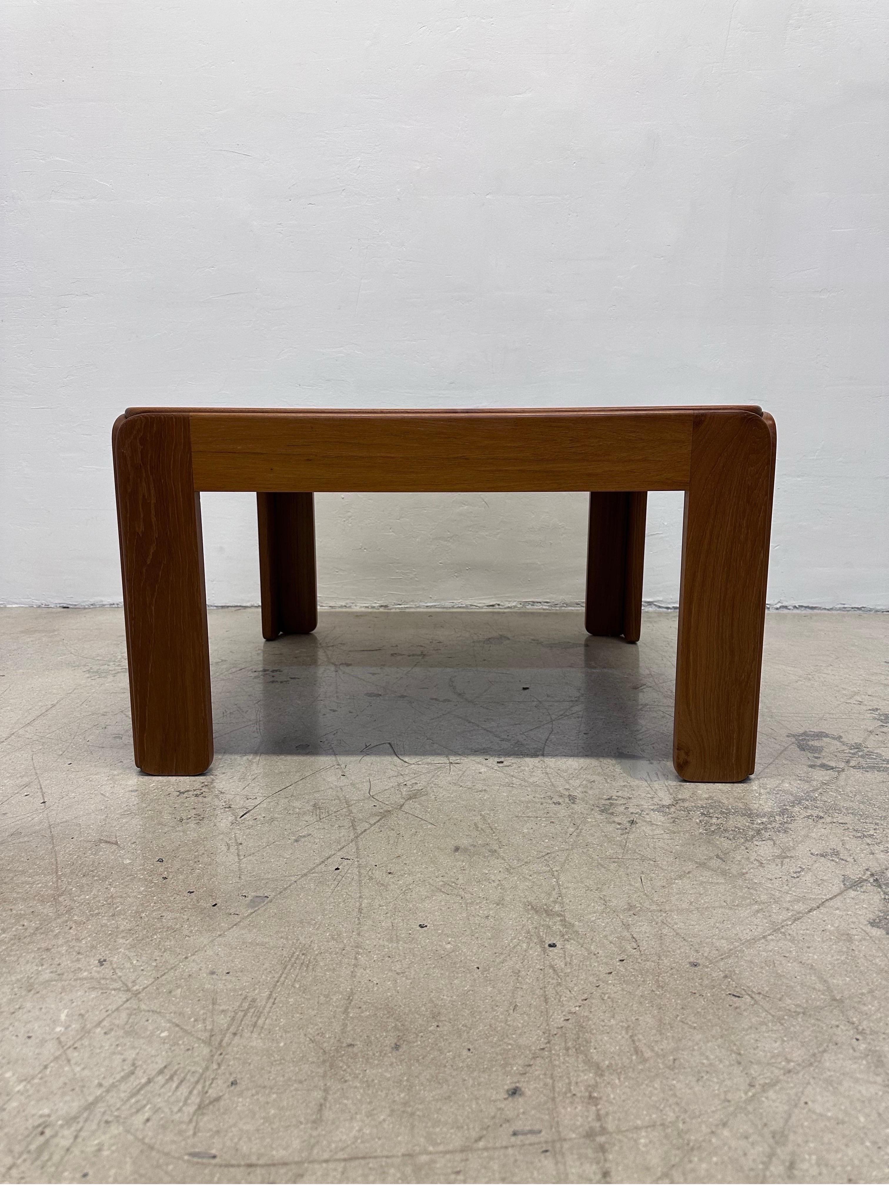Illum Wikkelso Danish Modern Wood Coffee or Side Table for Niels Eilersen, 1960s For Sale 5