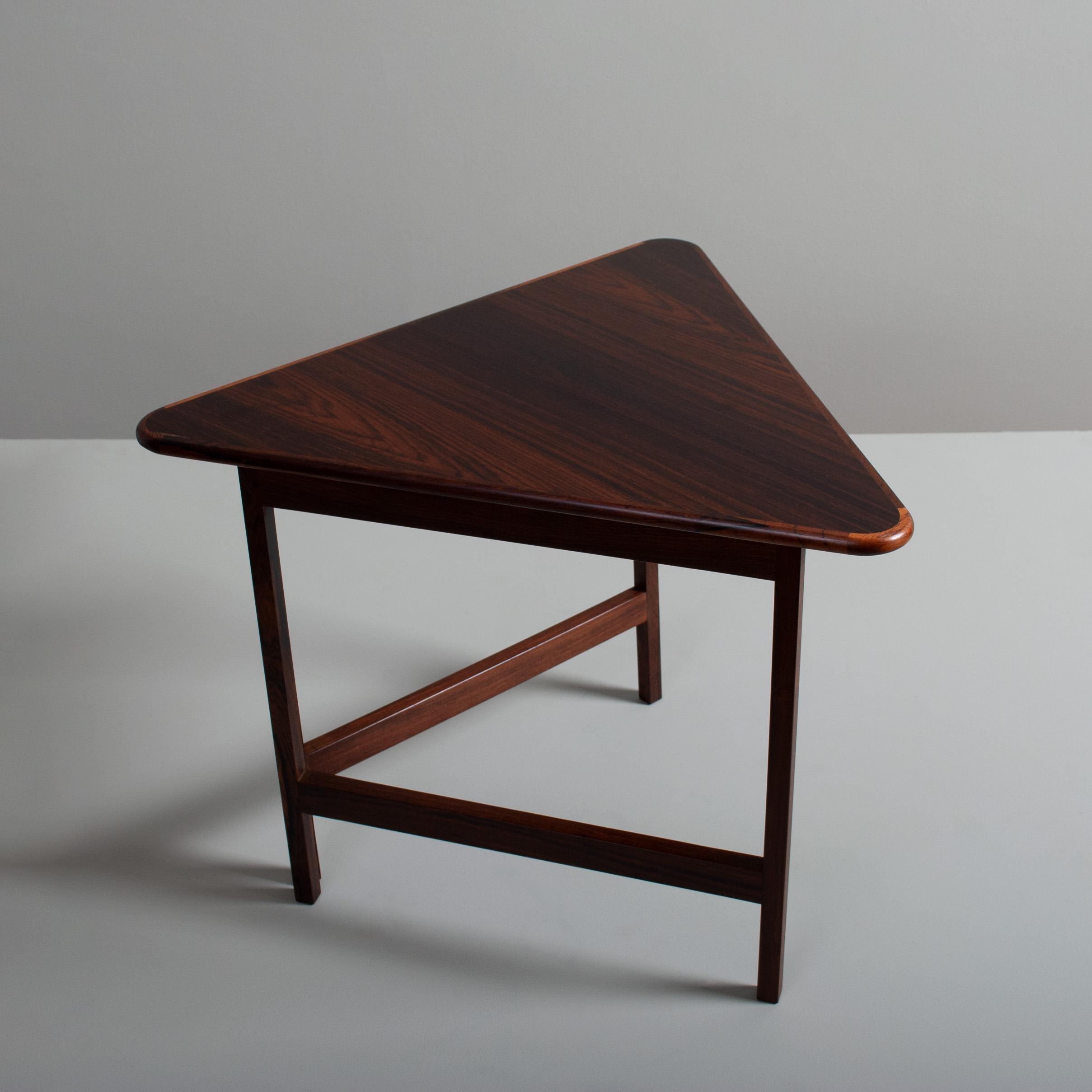 Illum Wikkelso Folding Triangle Table In Good Condition In London, GB