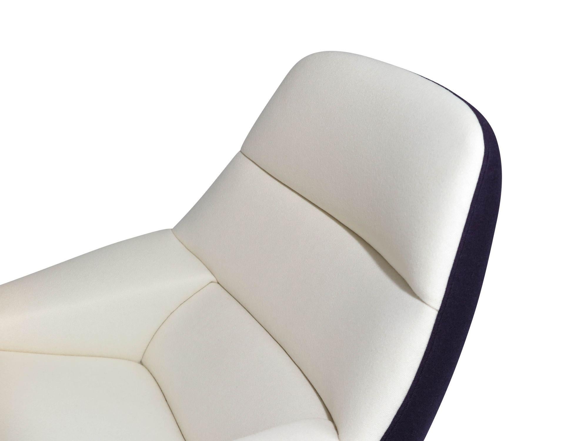 Illum Wikkelso for Mikael Laursen Danish Lounge Chair and Ottoman For Sale 2