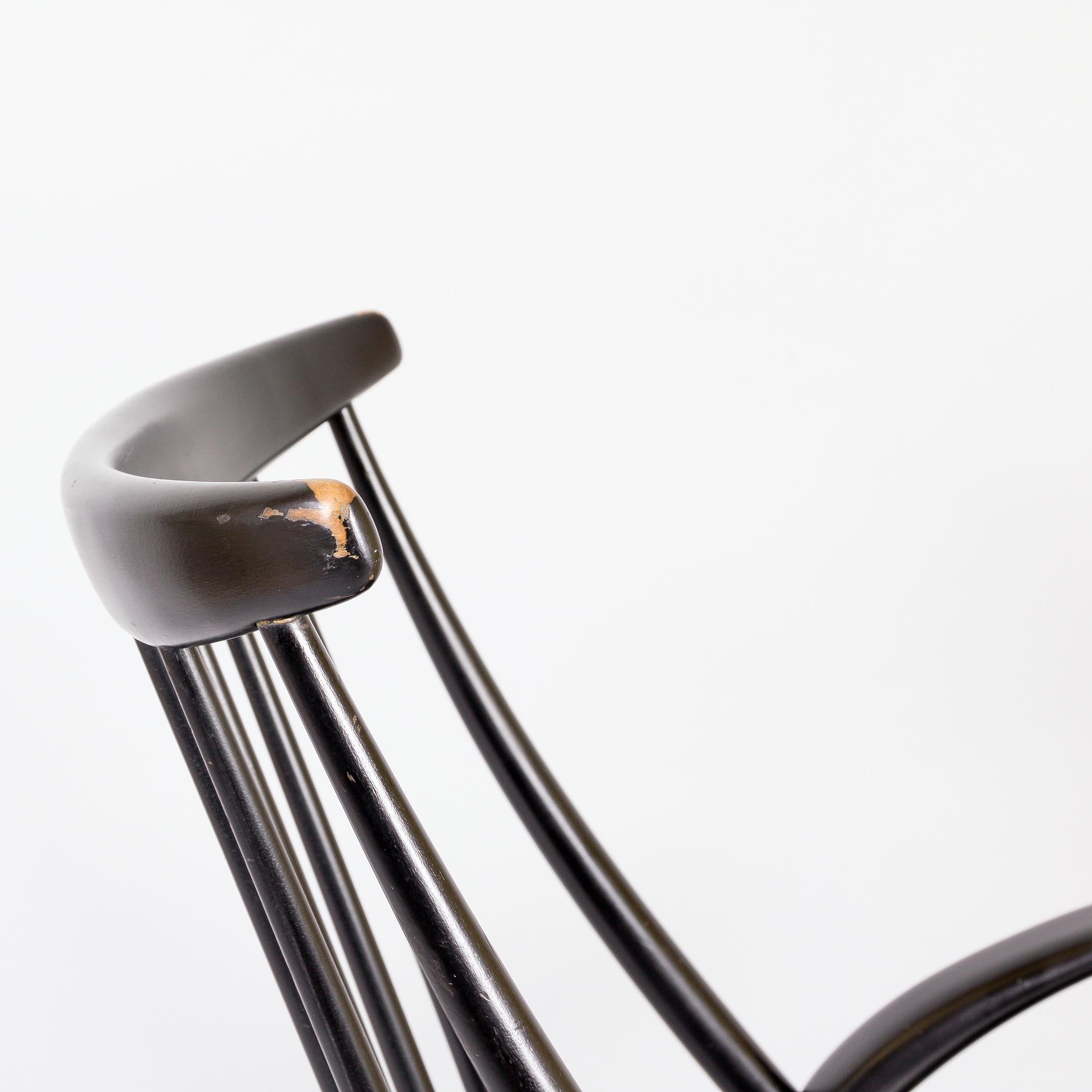 Wood Illum Wikkelso Gyngestol No. 3 Rocking Chair by Niels Eilerson
