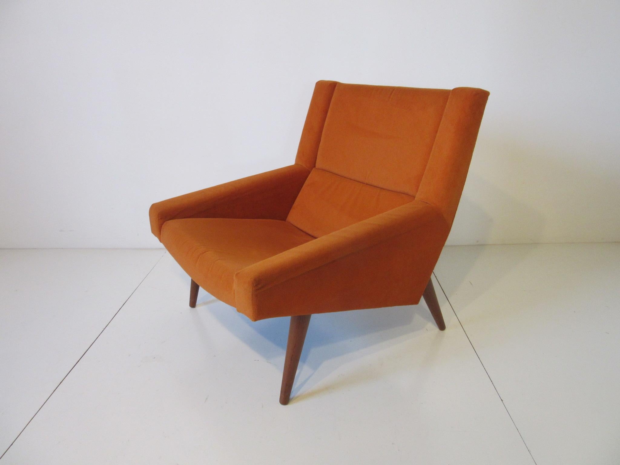 20th Century Illum Wikkelsø Lounge Chair for Soren Willadsen, Denmark