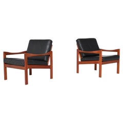 Chaises longues Illum Wikkelso Niels Eilersen Danemark 1962