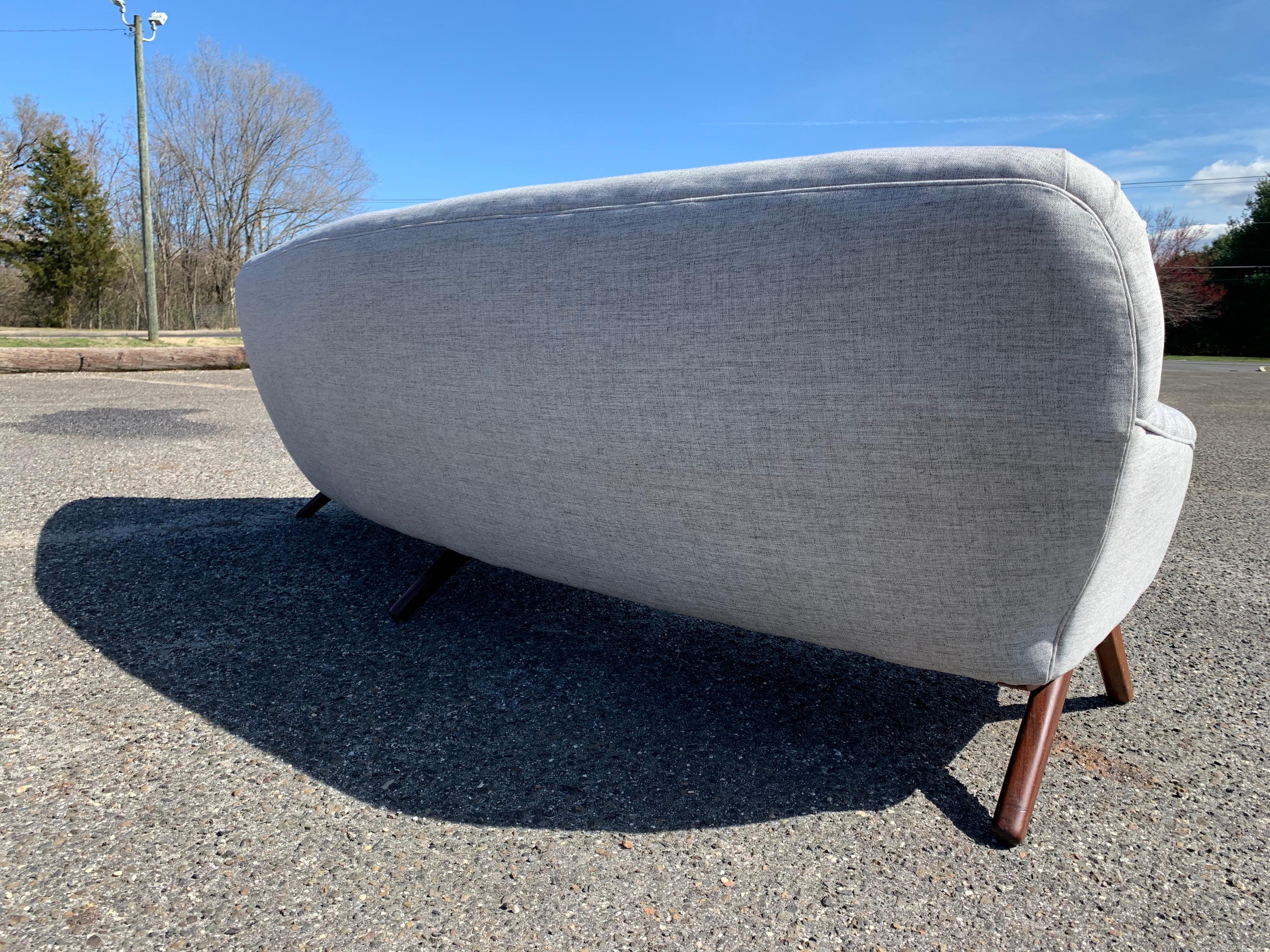 Illum Wikkelso-Mikael Laursen 4-Seat Sofa-Denmark, 1960s 1