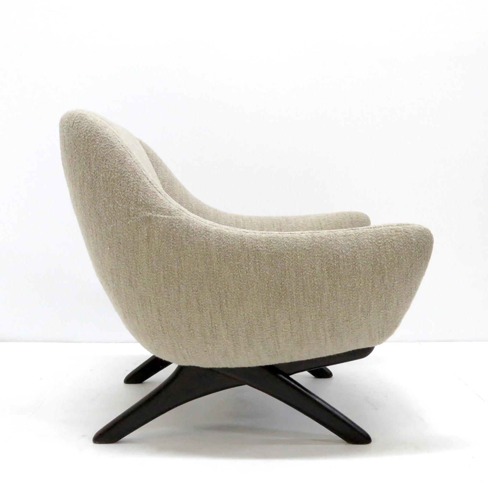 Stained Illum Wikkelso ML-90 Armchair, 1960s