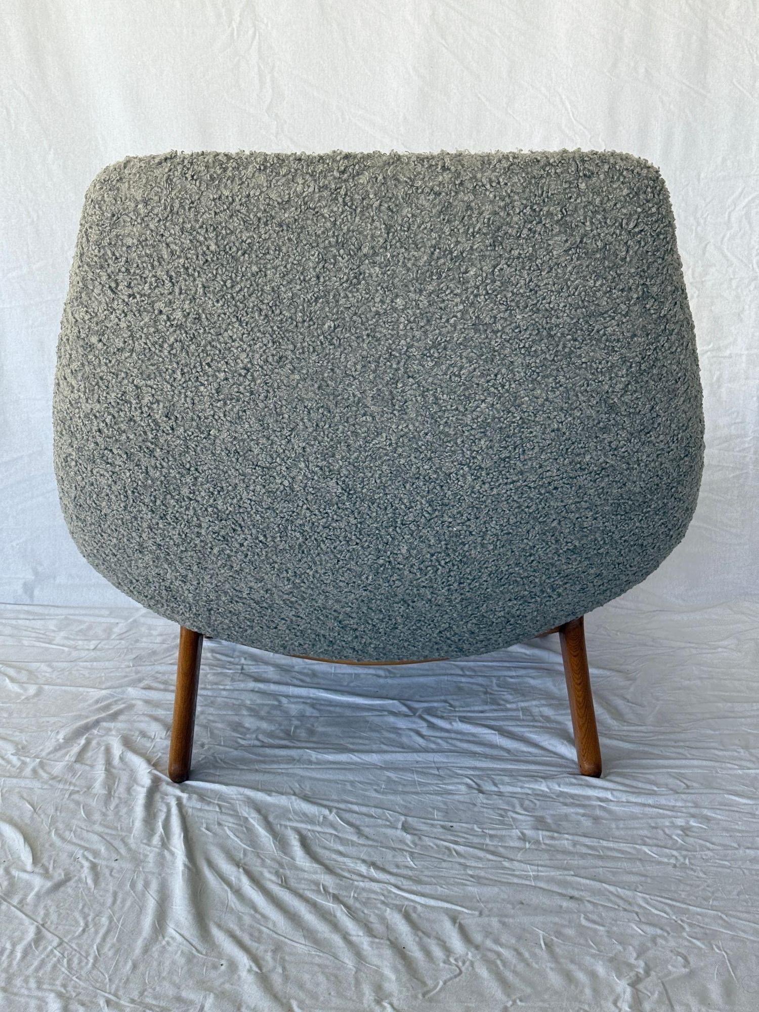 Illum Wikkelso ML-91 Chaise longue et pouf. Excellent état - En vente à Los Angeles, CA