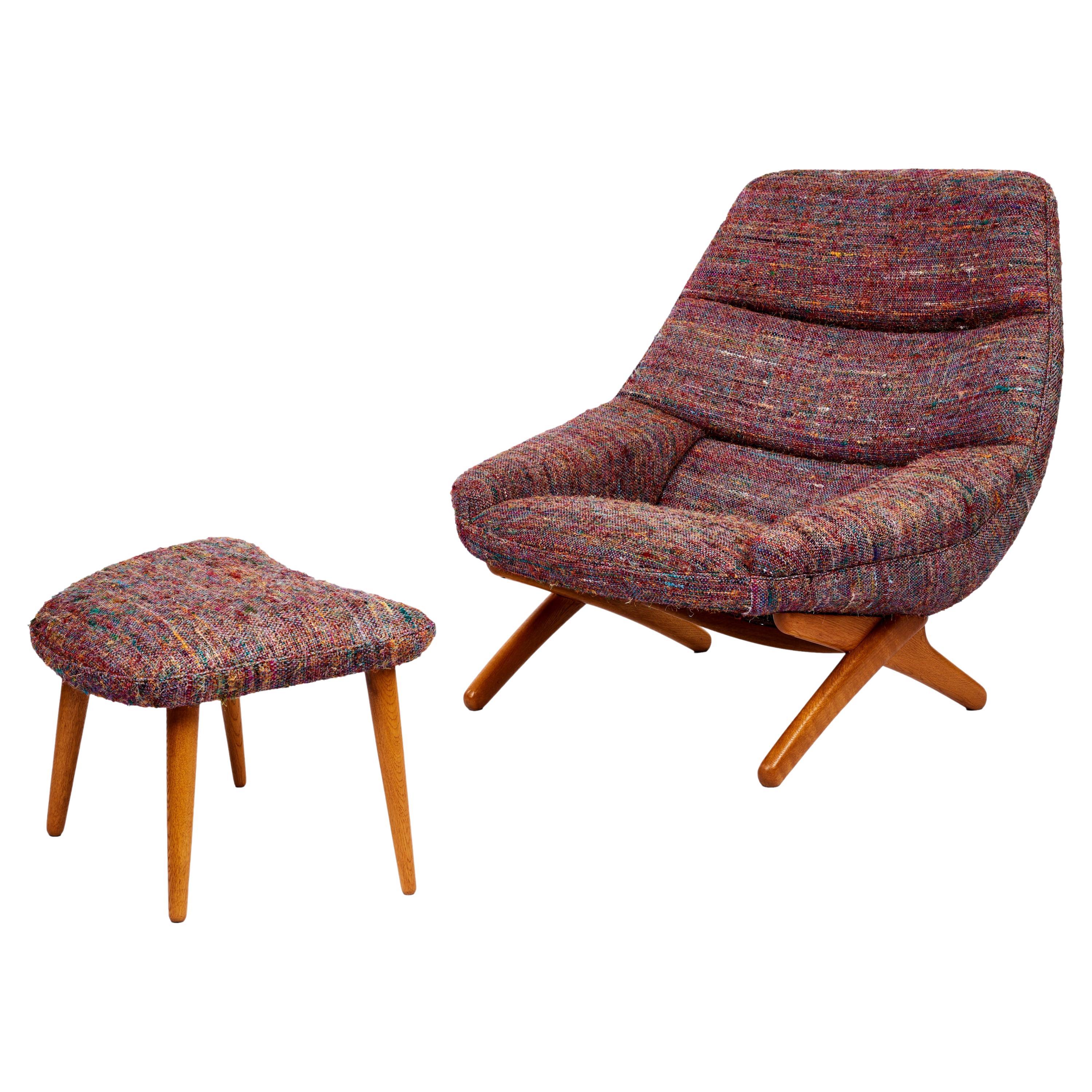 Illum Wikkelso ML-91 Lounge Chair and Ottoman